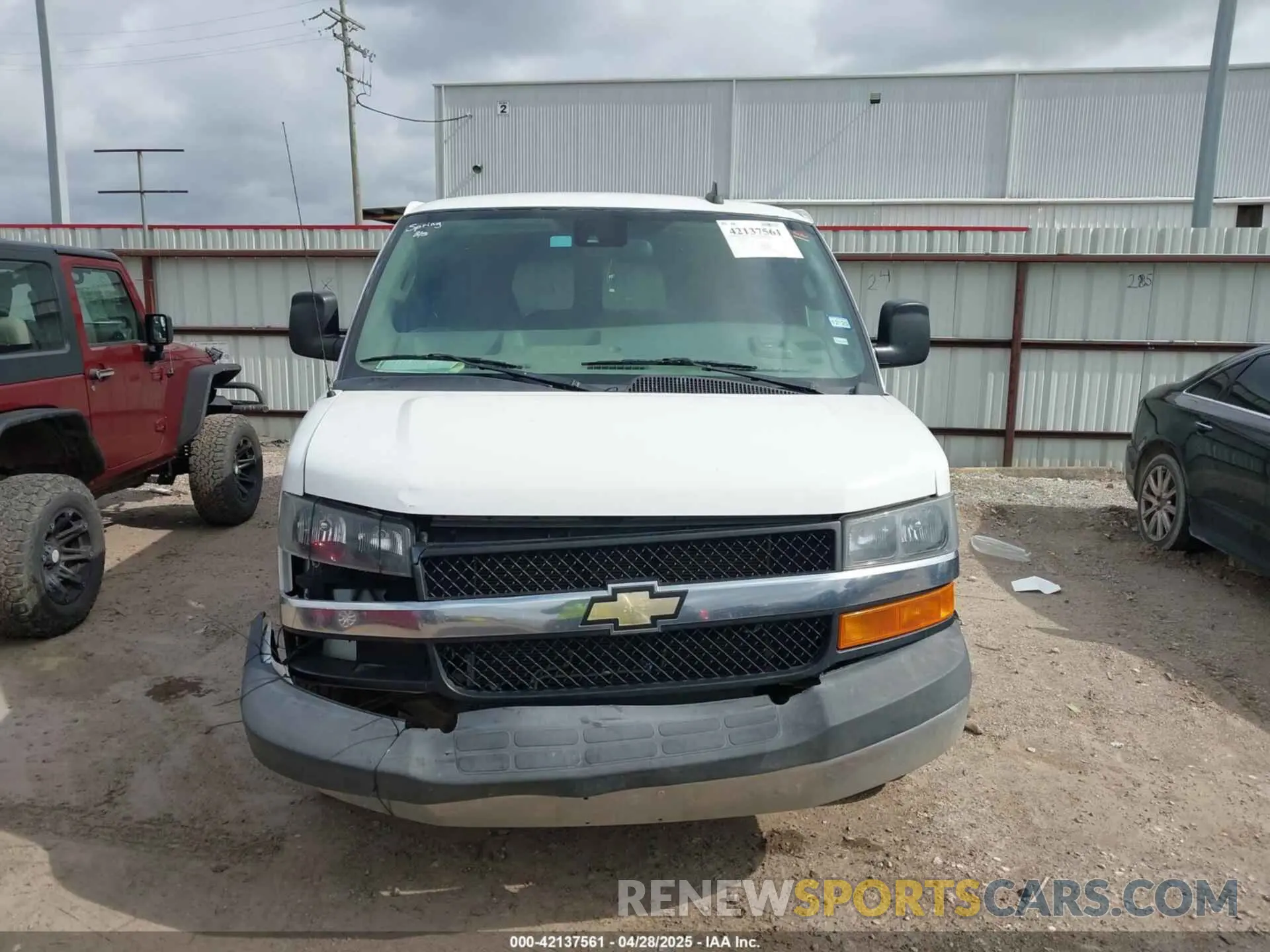 12 Photograph of a damaged car 1GAZGPFG3K1364936 CHEVROLET EXPRESS 3500 2019