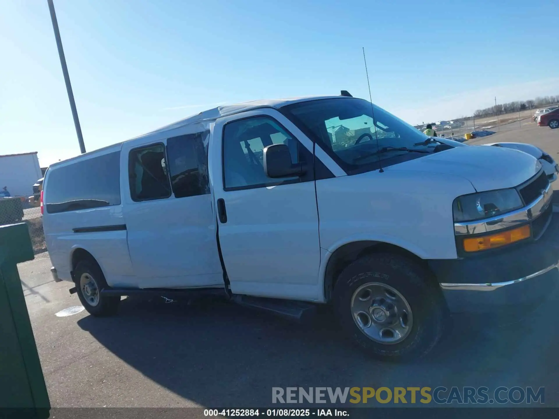 13 Photograph of a damaged car 1GAZGPFG8K1212330 CHEVROLET EXPRESS 3500 2019