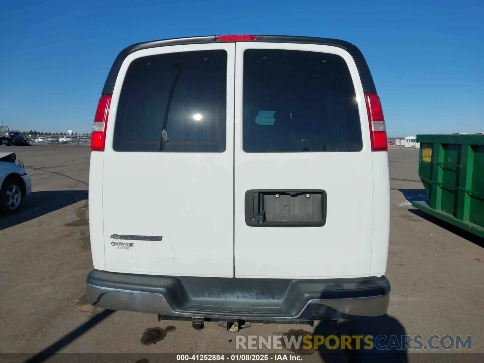 16 Photograph of a damaged car 1GAZGPFG8K1212330 CHEVROLET EXPRESS 3500 2019