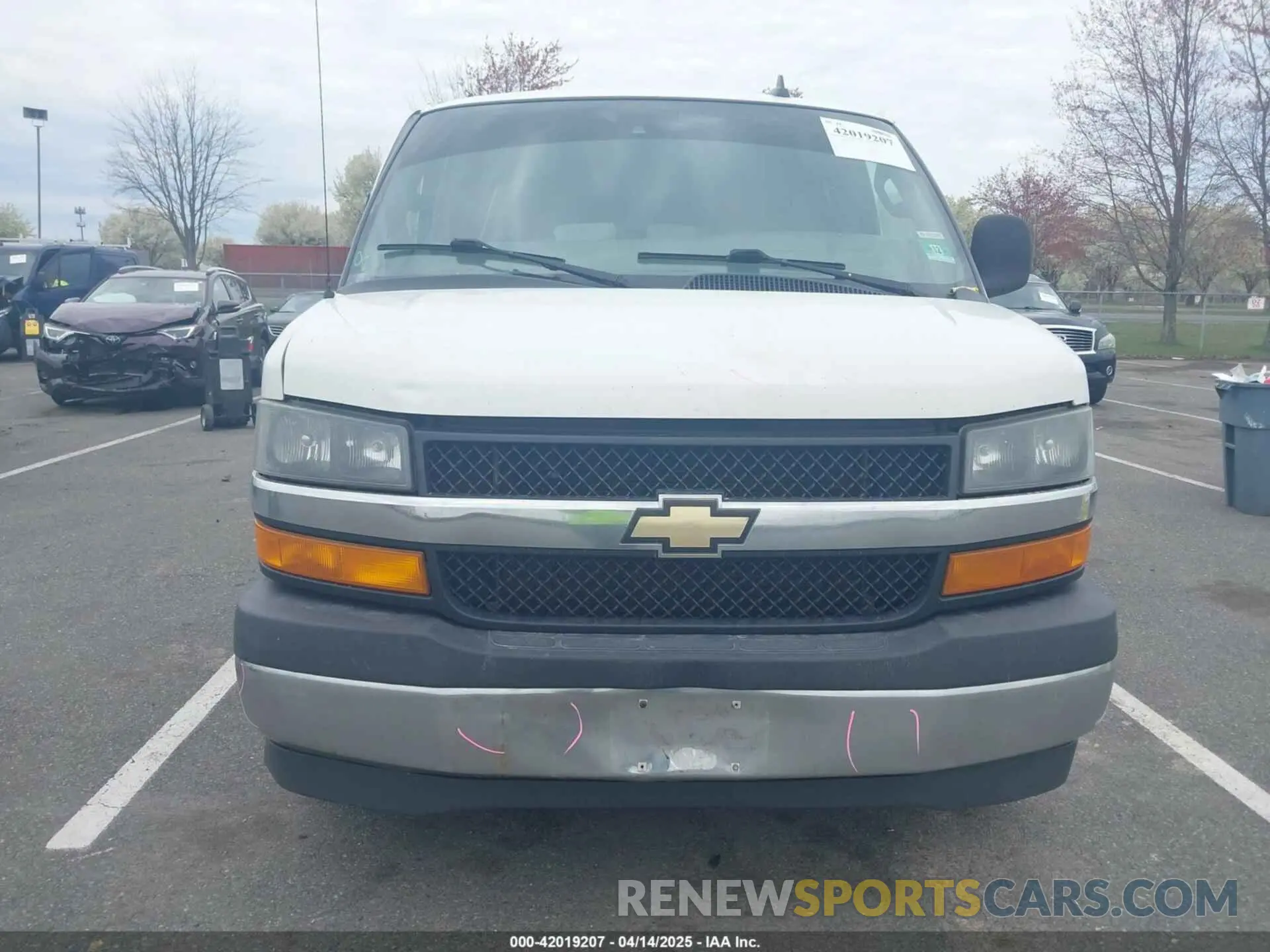 12 Photograph of a damaged car 1GAZGPFP0K1291847 CHEVROLET EXPRESS 3500 2019