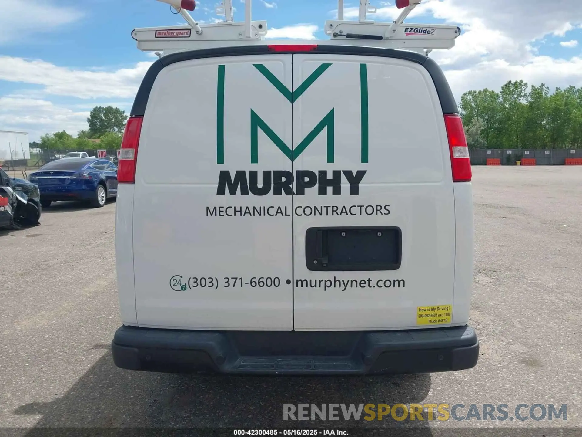 16 Photograph of a damaged car 1GCZGGFG0K1225144 CHEVROLET EXPRESS 3500 2019