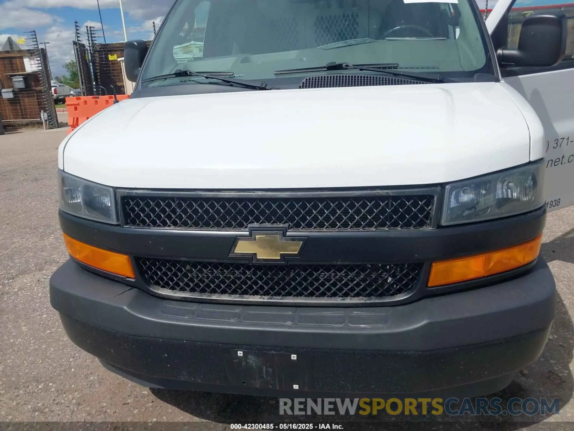 6 Photograph of a damaged car 1GCZGGFG0K1225144 CHEVROLET EXPRESS 3500 2019