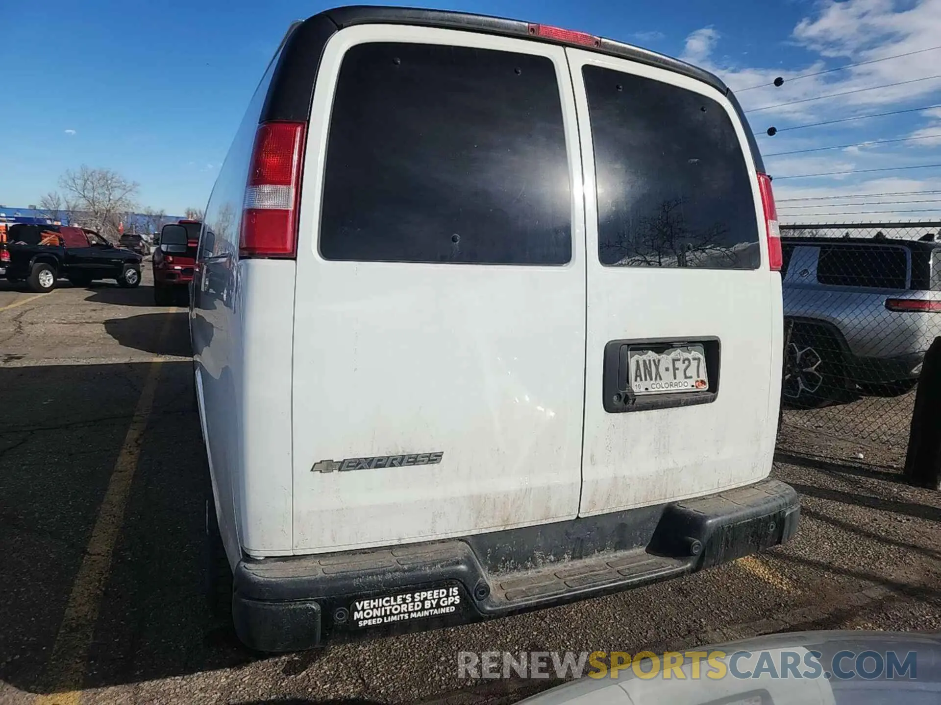 13 Photograph of a damaged car 1GCWGAFG3L1252713 CHEVROLET EXPRESS CARGO 2020