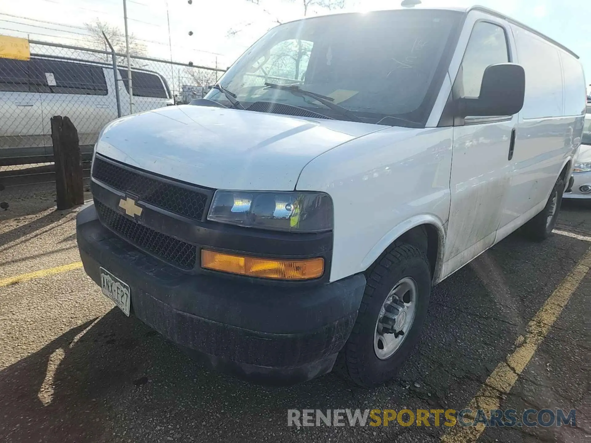 21 Photograph of a damaged car 1GCWGAFG3L1252713 CHEVROLET EXPRESS CARGO 2020