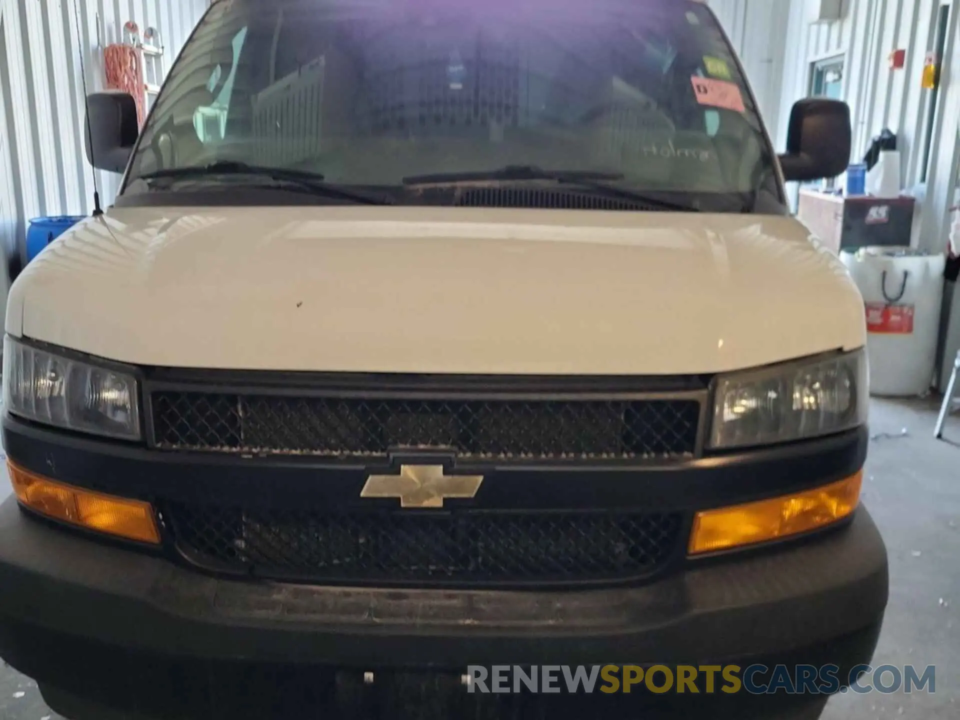 35 Photograph of a damaged car 1GCWGAFG7L1218659 CHEVROLET EXPRESS CARGO 2020