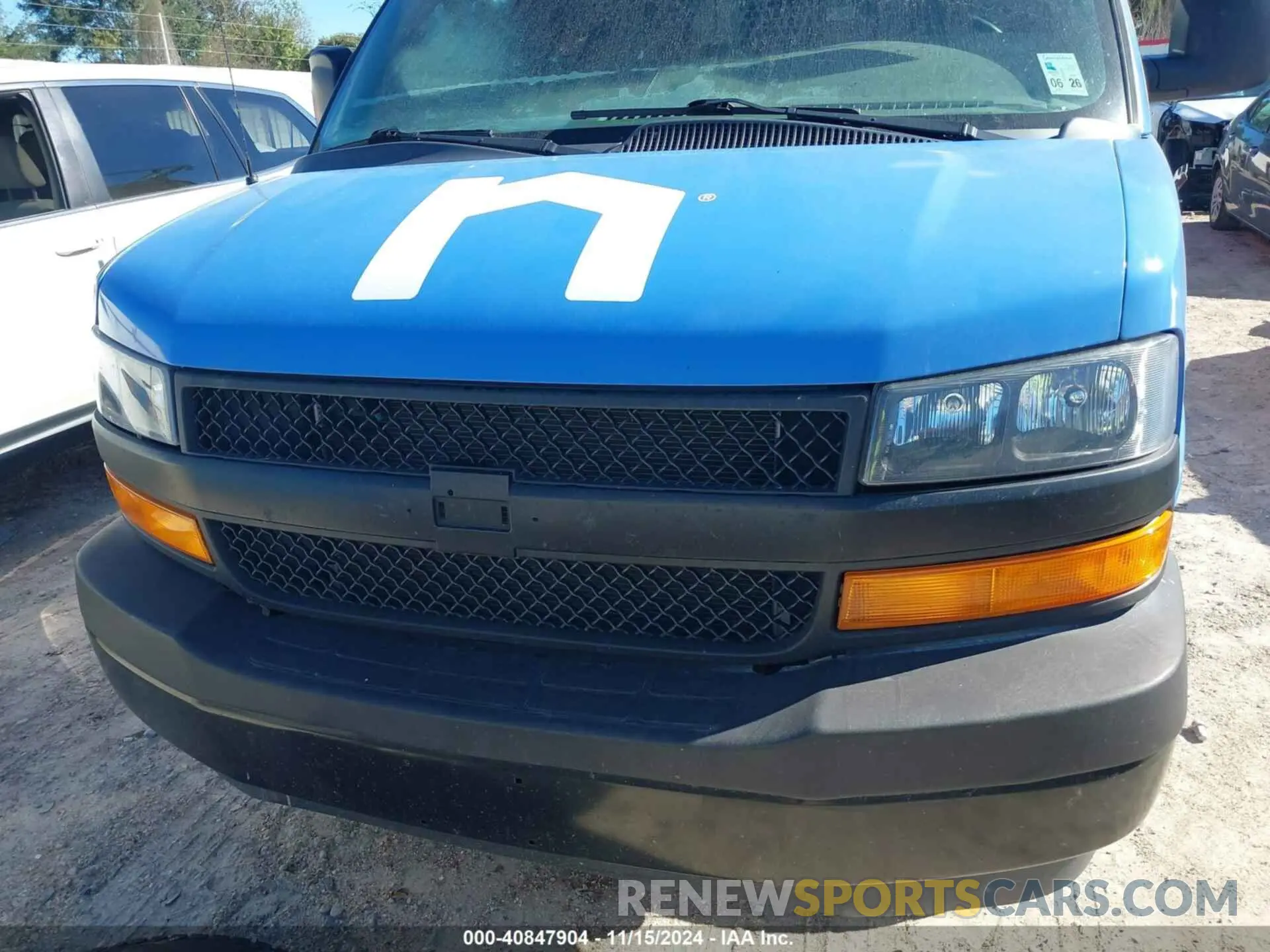 12 Photograph of a damaged car 1GCWGAFP1L1193855 CHEVROLET EXPRESS CARGO 2020