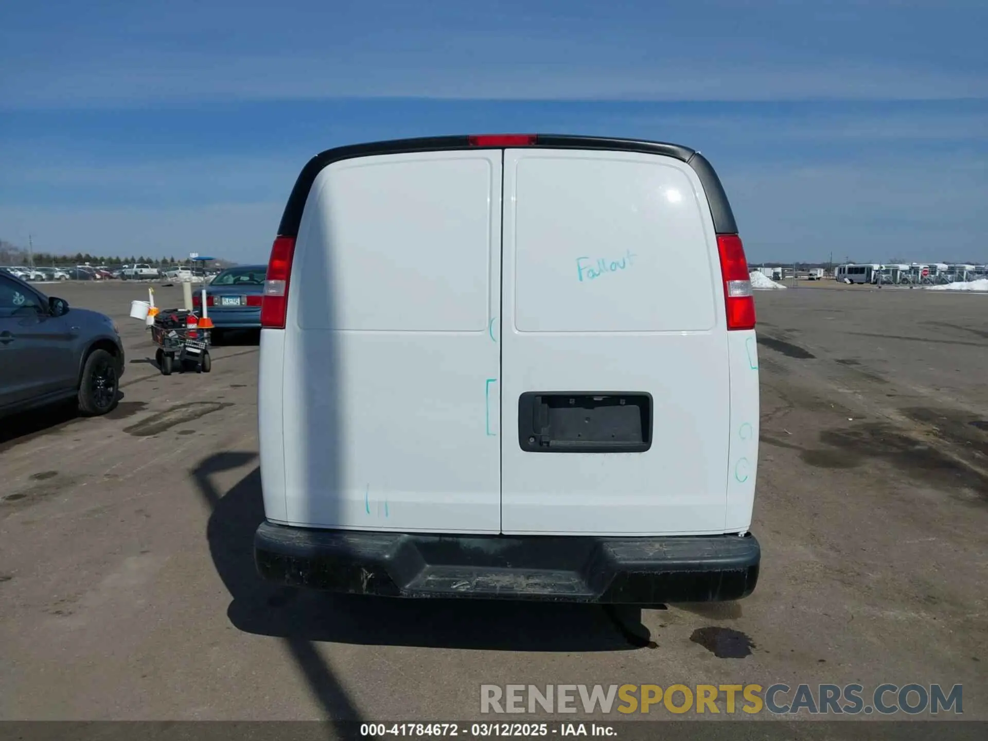 17 Photograph of a damaged car 1GCWGAFP2L1274251 CHEVROLET EXPRESS CARGO 2020