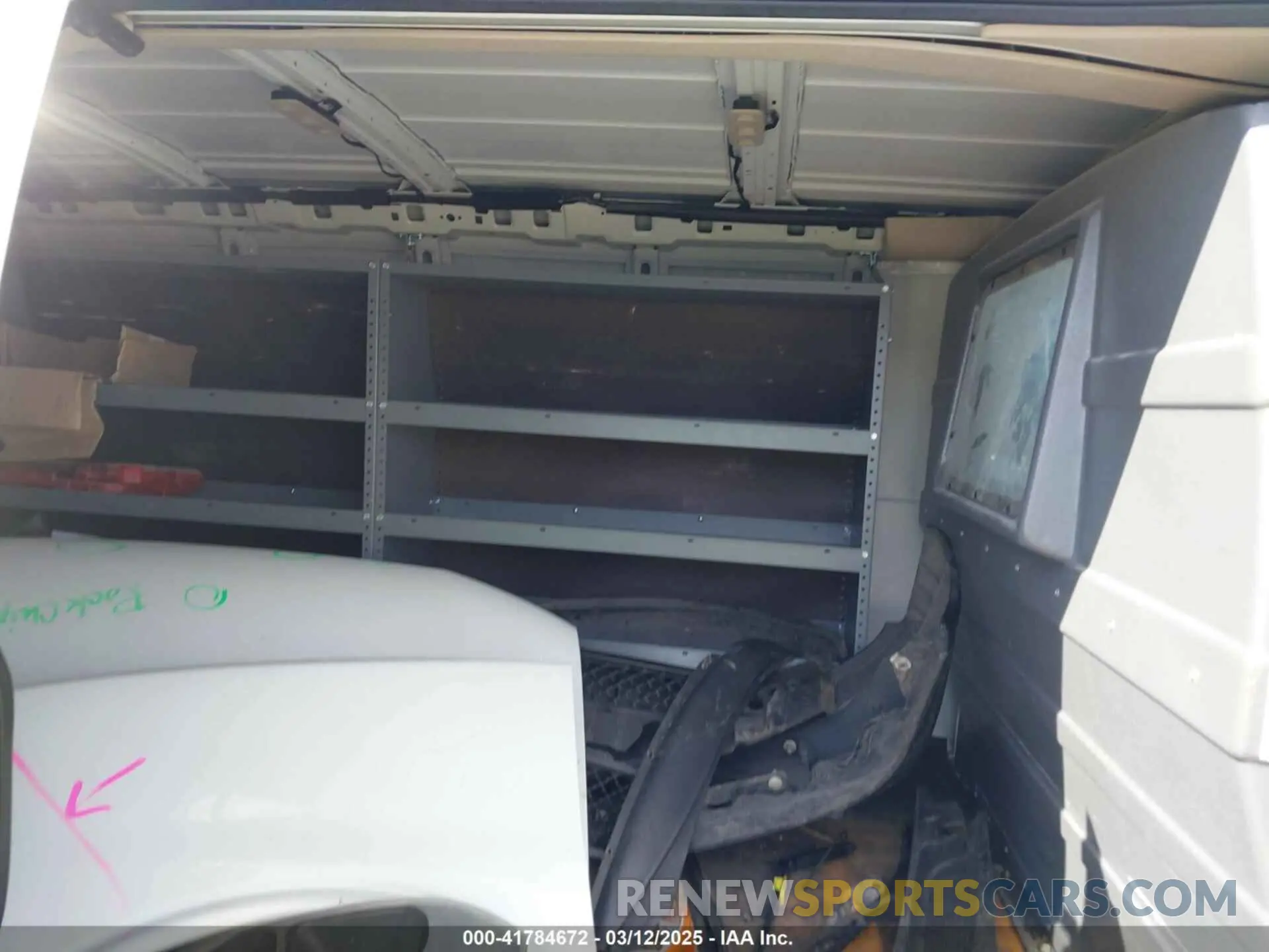 8 Photograph of a damaged car 1GCWGAFP2L1274251 CHEVROLET EXPRESS CARGO 2020