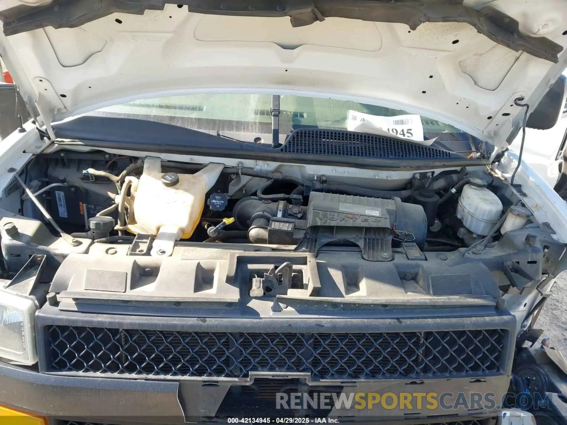 10 Photograph of a damaged car 1GCWGBFG6L1120325 CHEVROLET EXPRESS CARGO 2020
