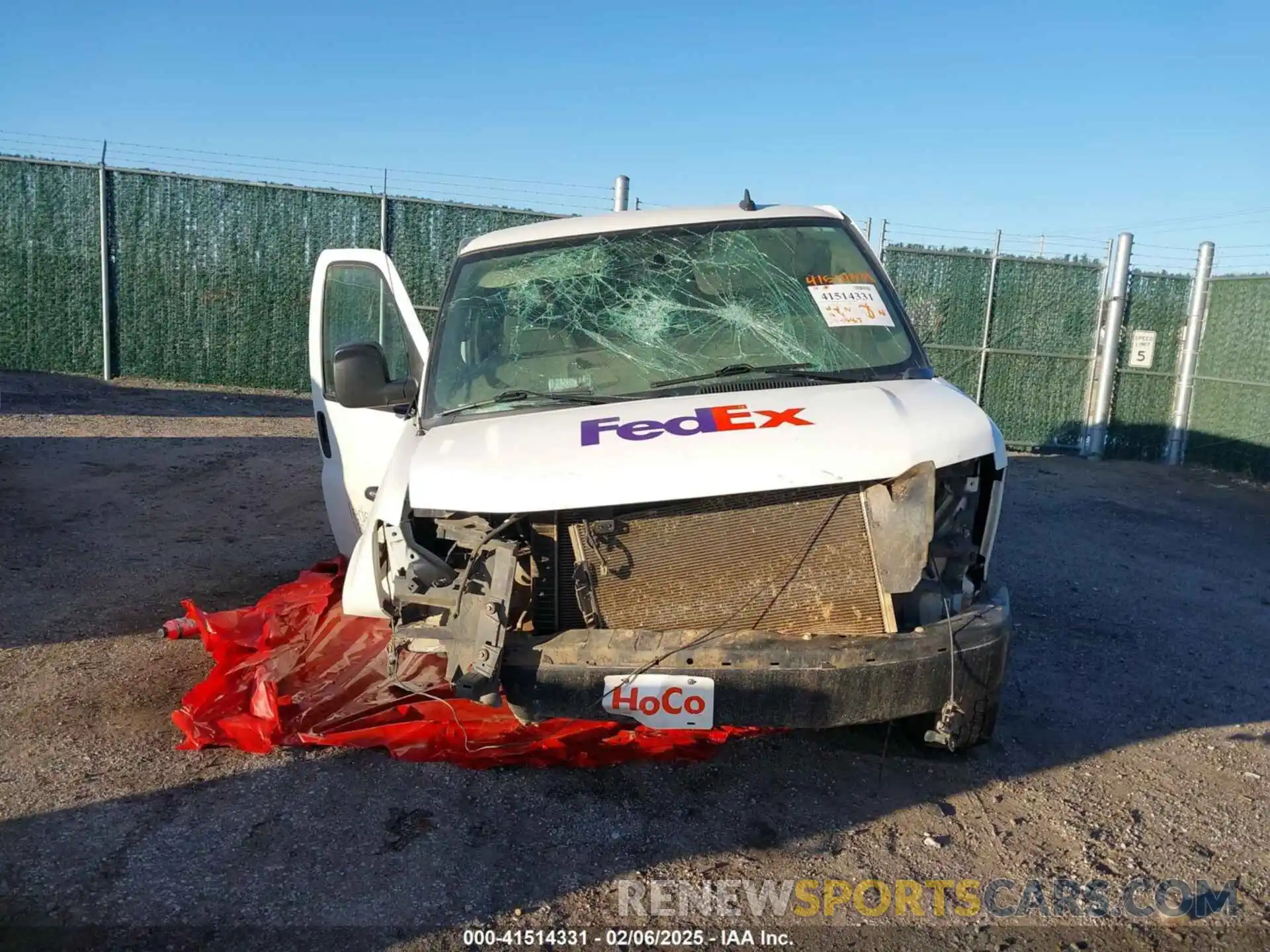 13 Photograph of a damaged car 1GCWGBFP1L1125593 CHEVROLET EXPRESS CARGO 2020