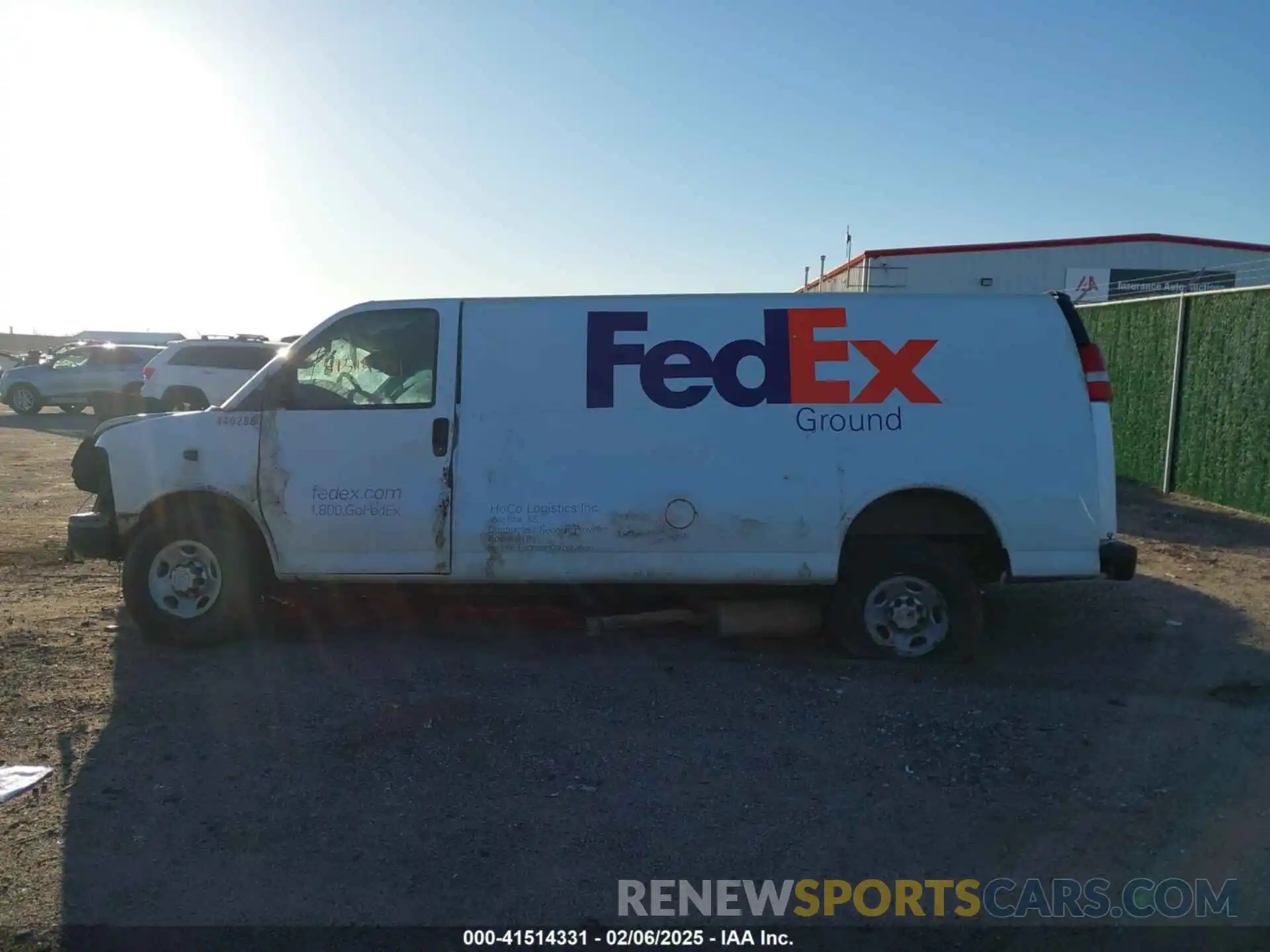 15 Photograph of a damaged car 1GCWGBFP1L1125593 CHEVROLET EXPRESS CARGO 2020