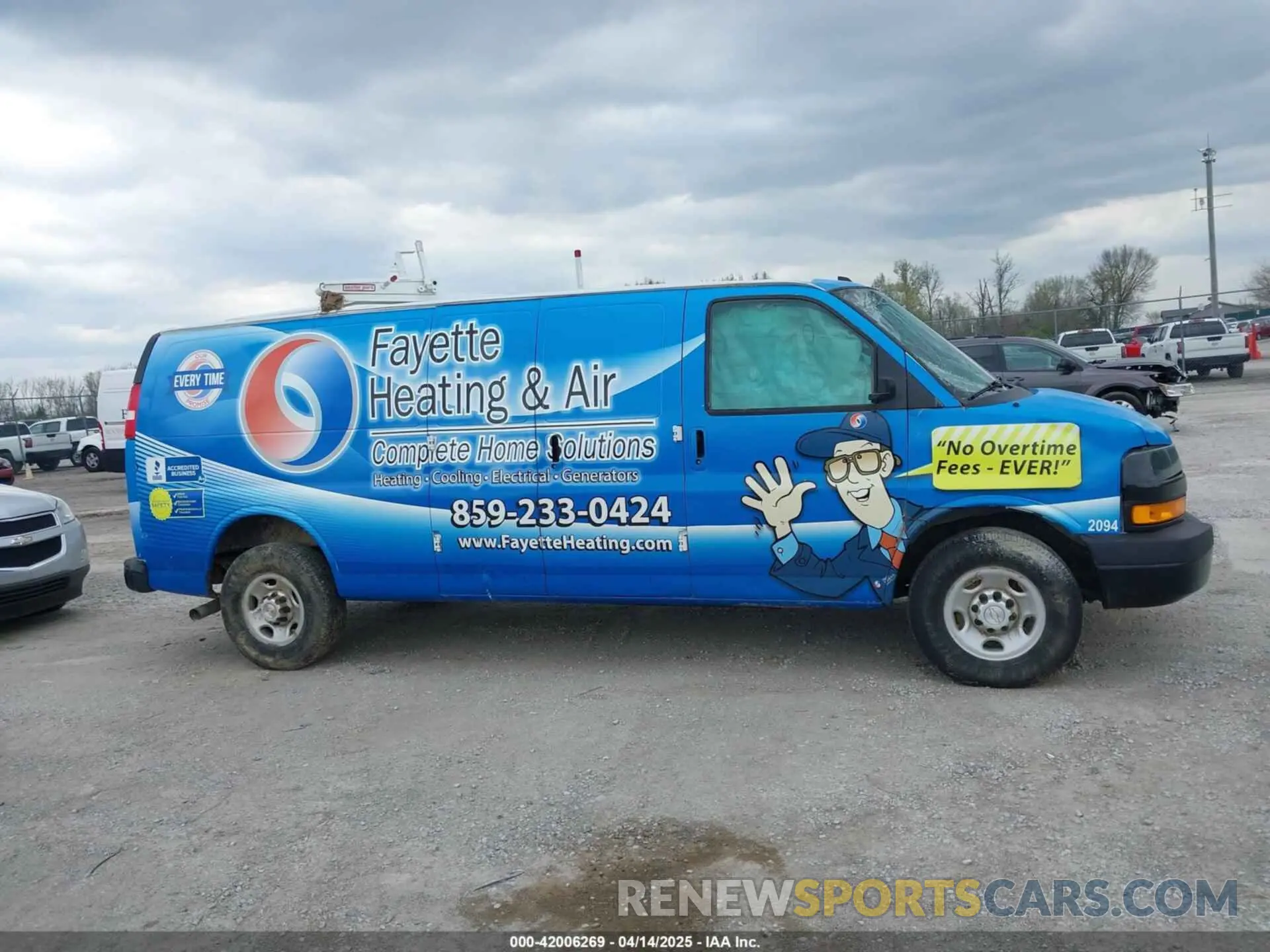 13 Photograph of a damaged car 1GCWGBFP2L1263434 CHEVROLET EXPRESS CARGO 2020