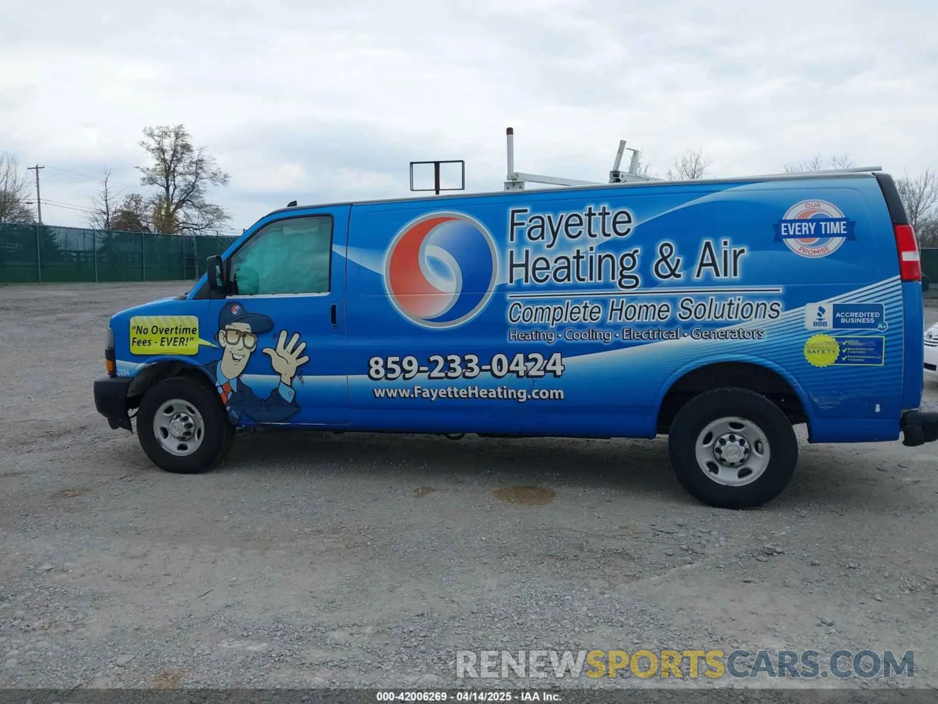 14 Photograph of a damaged car 1GCWGBFP2L1263434 CHEVROLET EXPRESS CARGO 2020