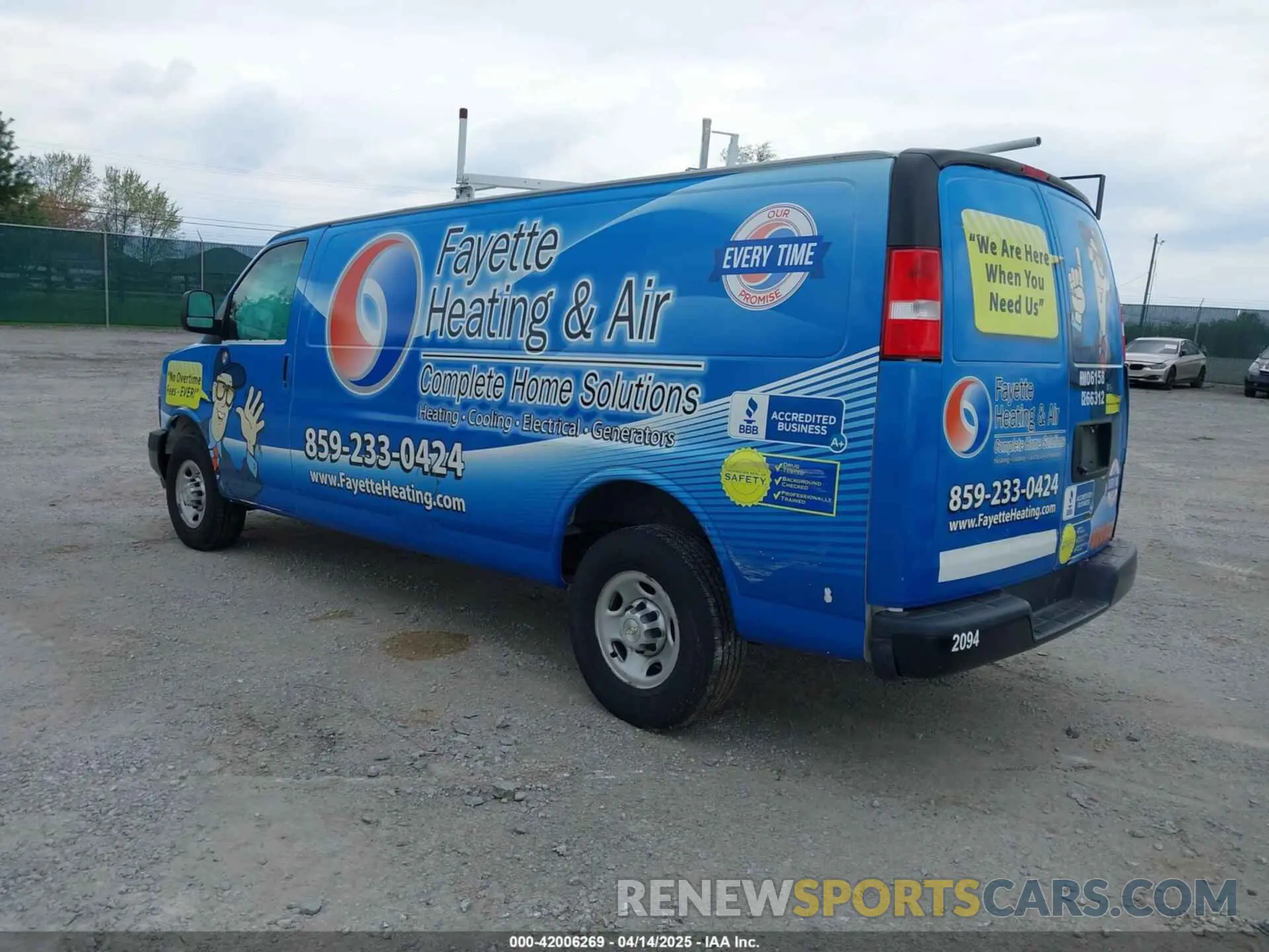 3 Photograph of a damaged car 1GCWGBFP2L1263434 CHEVROLET EXPRESS CARGO 2020