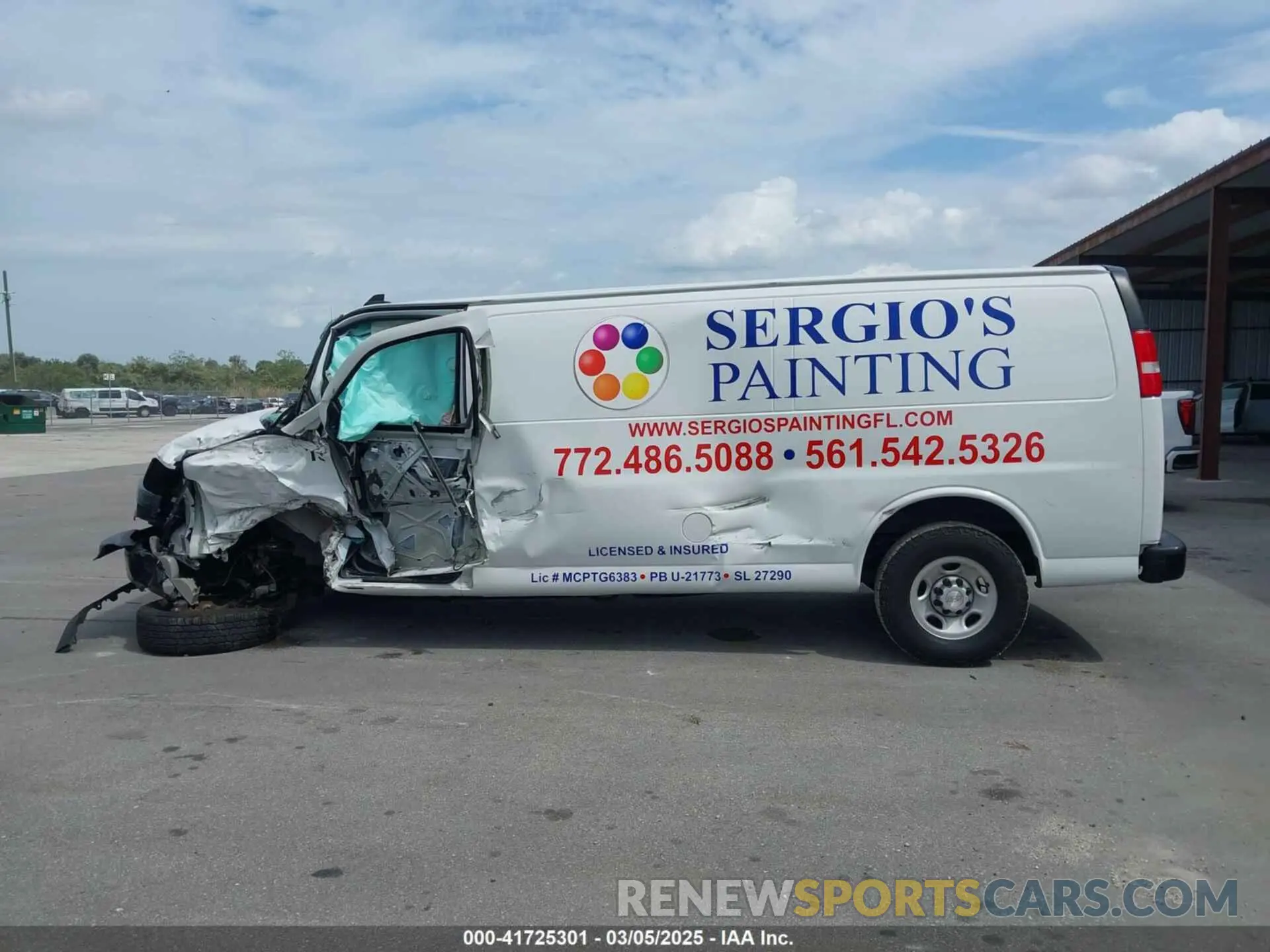 13 Photograph of a damaged car 1GCWGBFP7L1118907 CHEVROLET EXPRESS CARGO 2020