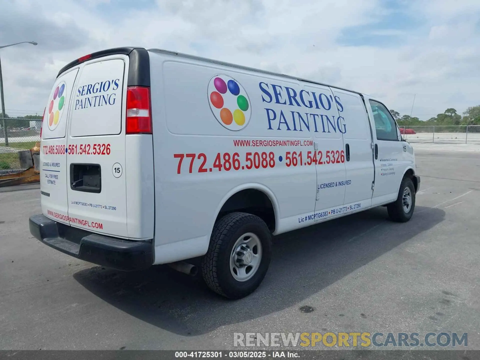 4 Photograph of a damaged car 1GCWGBFP7L1118907 CHEVROLET EXPRESS CARGO 2020