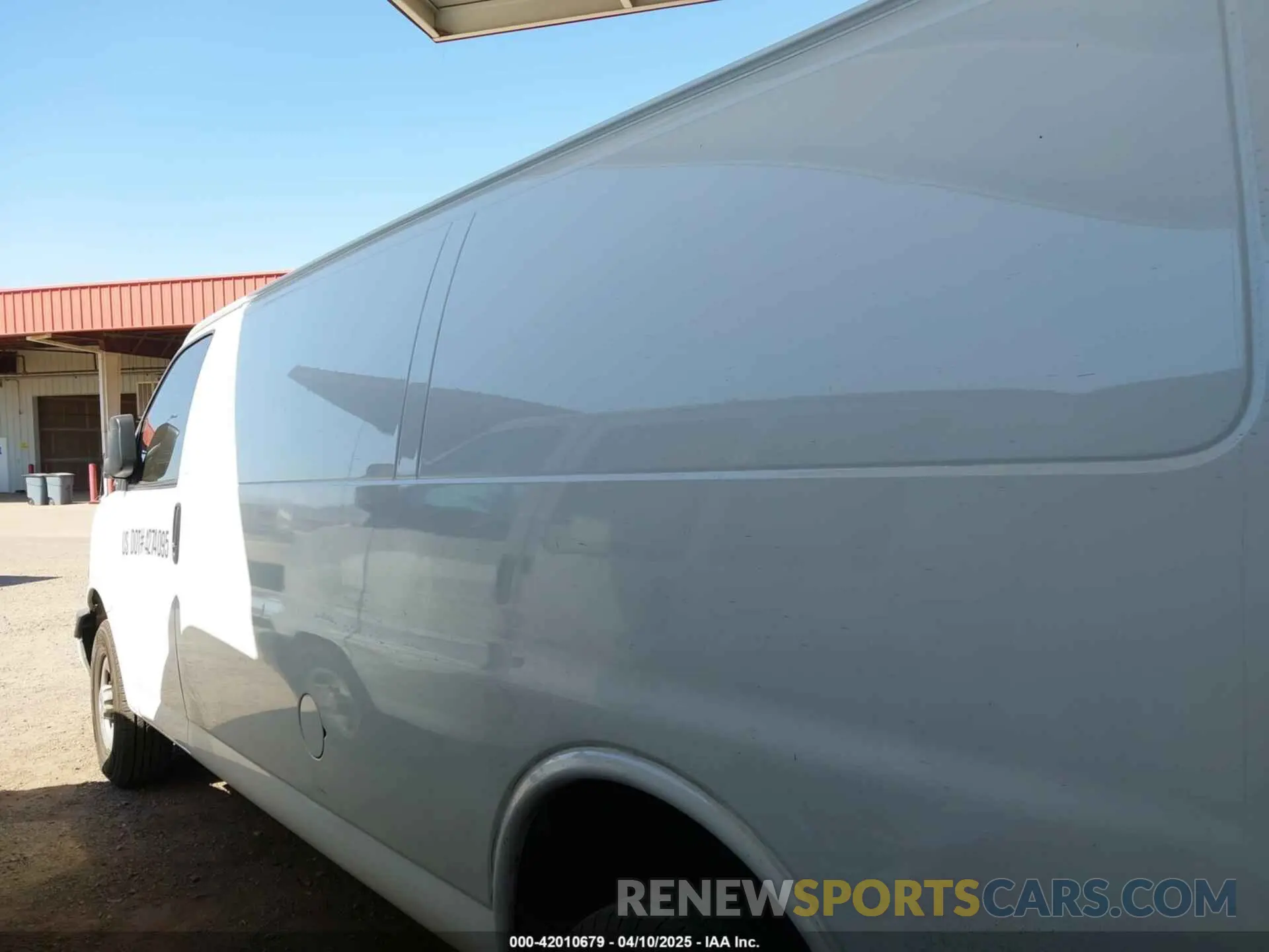 13 Photograph of a damaged car 1GCWGBFP8L1120262 CHEVROLET EXPRESS CARGO 2020