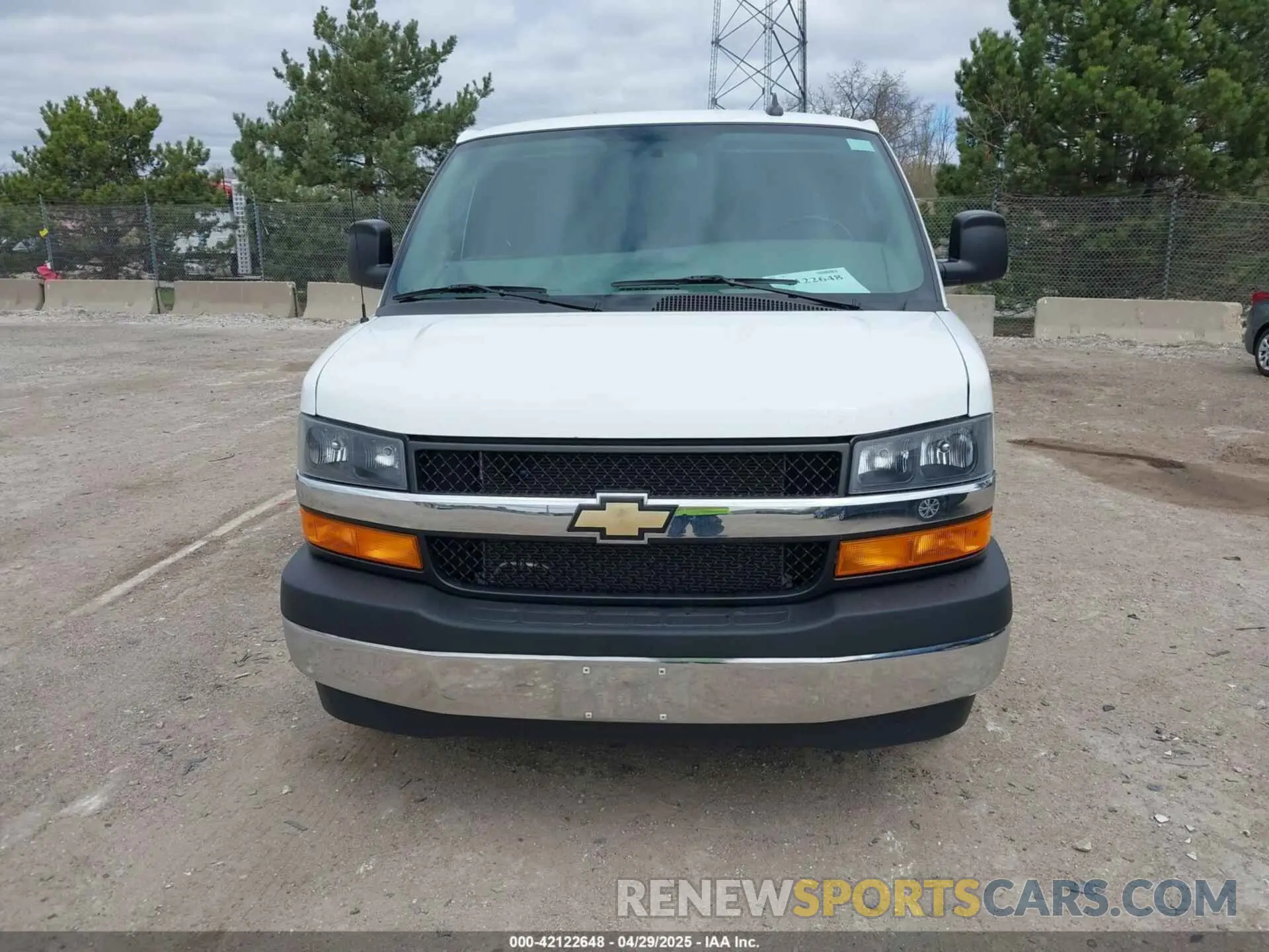 12 Photograph of a damaged car 1GCWGAF75M1194461 CHEVROLET EXPRESS CARGO 2021