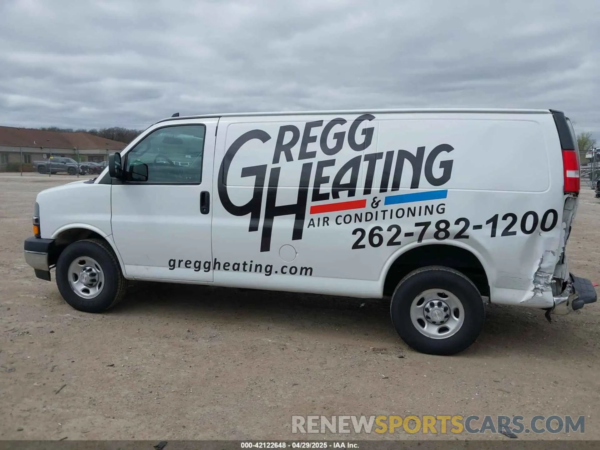 14 Photograph of a damaged car 1GCWGAF75M1194461 CHEVROLET EXPRESS CARGO 2021