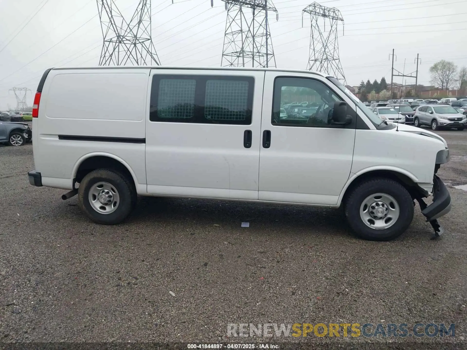 14 Photograph of a damaged car 1GCWGAFP0M1198014 CHEVROLET EXPRESS CARGO 2021