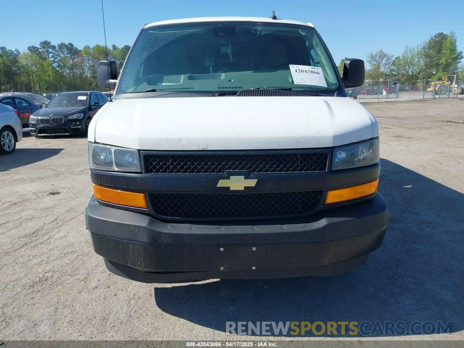 12 Photograph of a damaged car 1GCWGAFP0M1206242 CHEVROLET EXPRESS CARGO 2021