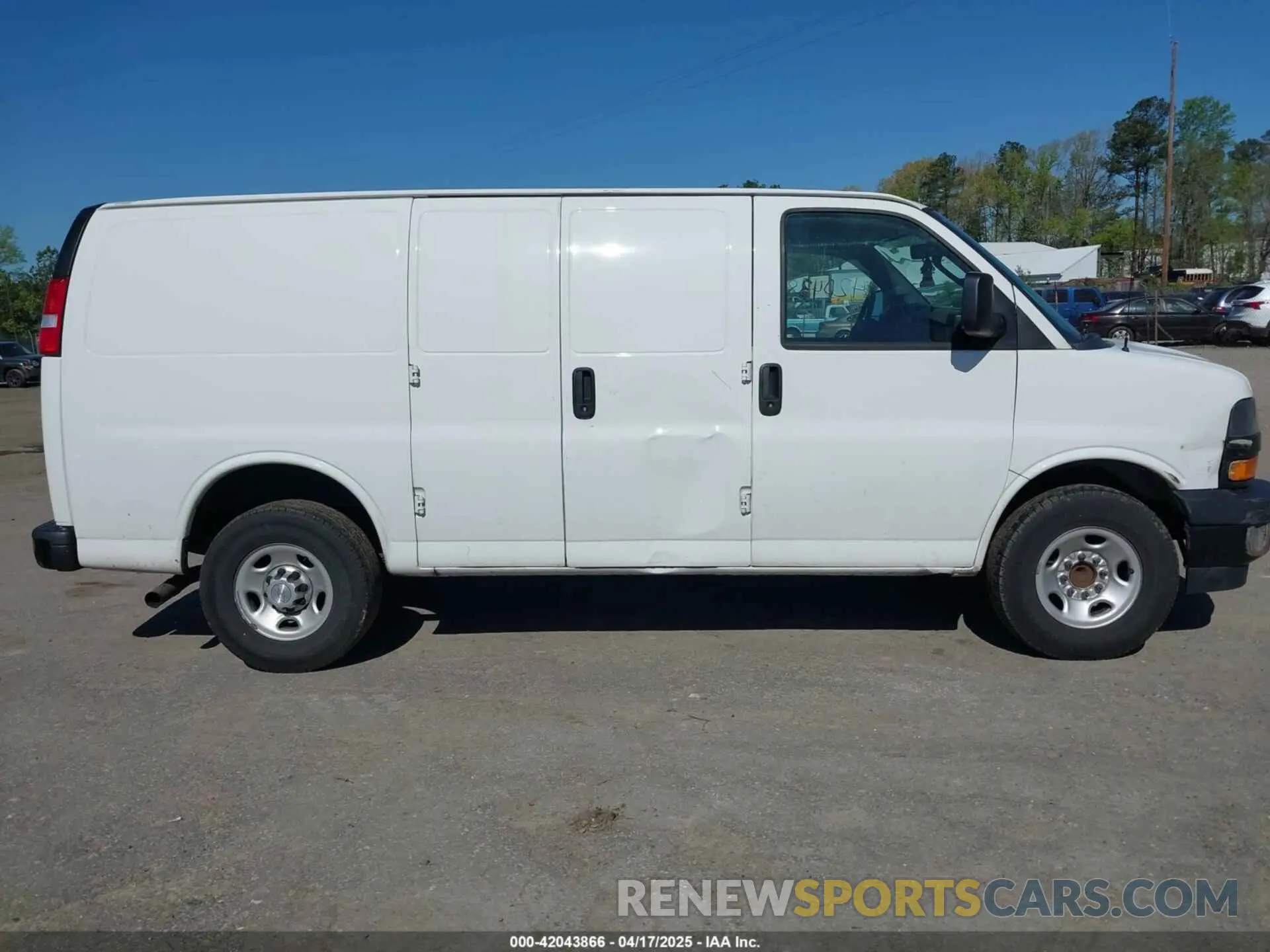 13 Photograph of a damaged car 1GCWGAFP0M1206242 CHEVROLET EXPRESS CARGO 2021