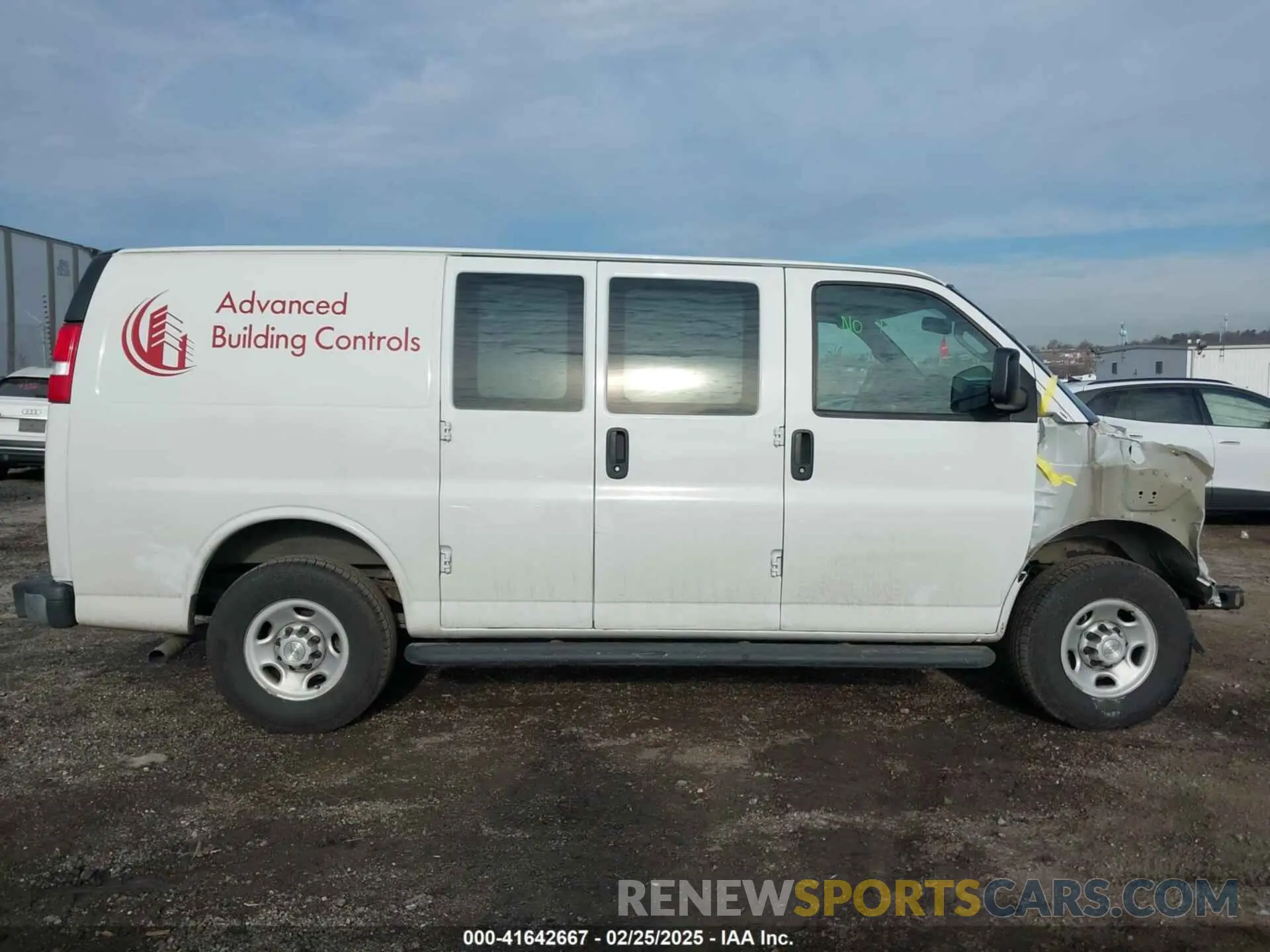 12 Photograph of a damaged car 1GCWGAFP2M1182123 CHEVROLET EXPRESS CARGO 2021