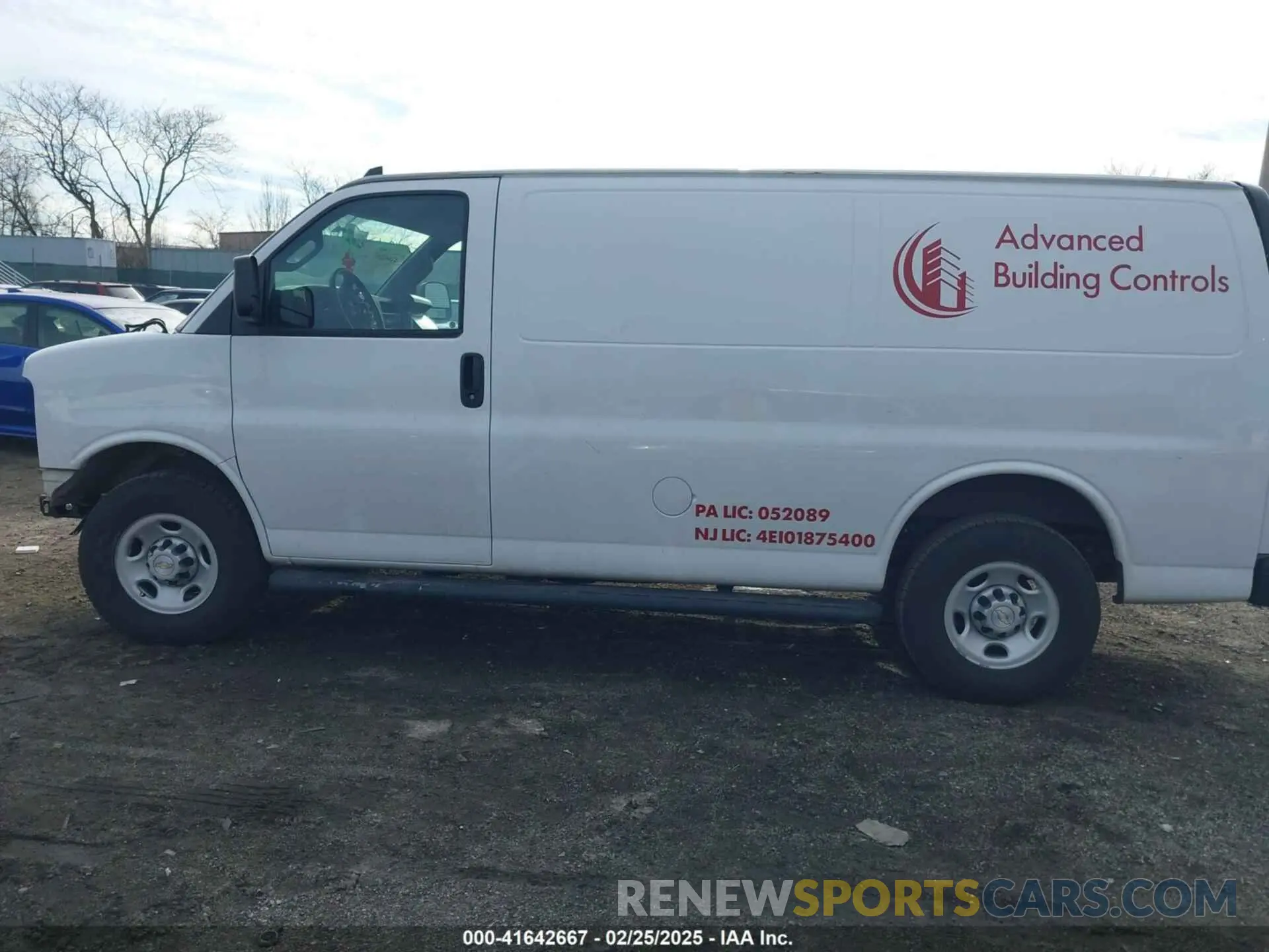 13 Photograph of a damaged car 1GCWGAFP2M1182123 CHEVROLET EXPRESS CARGO 2021