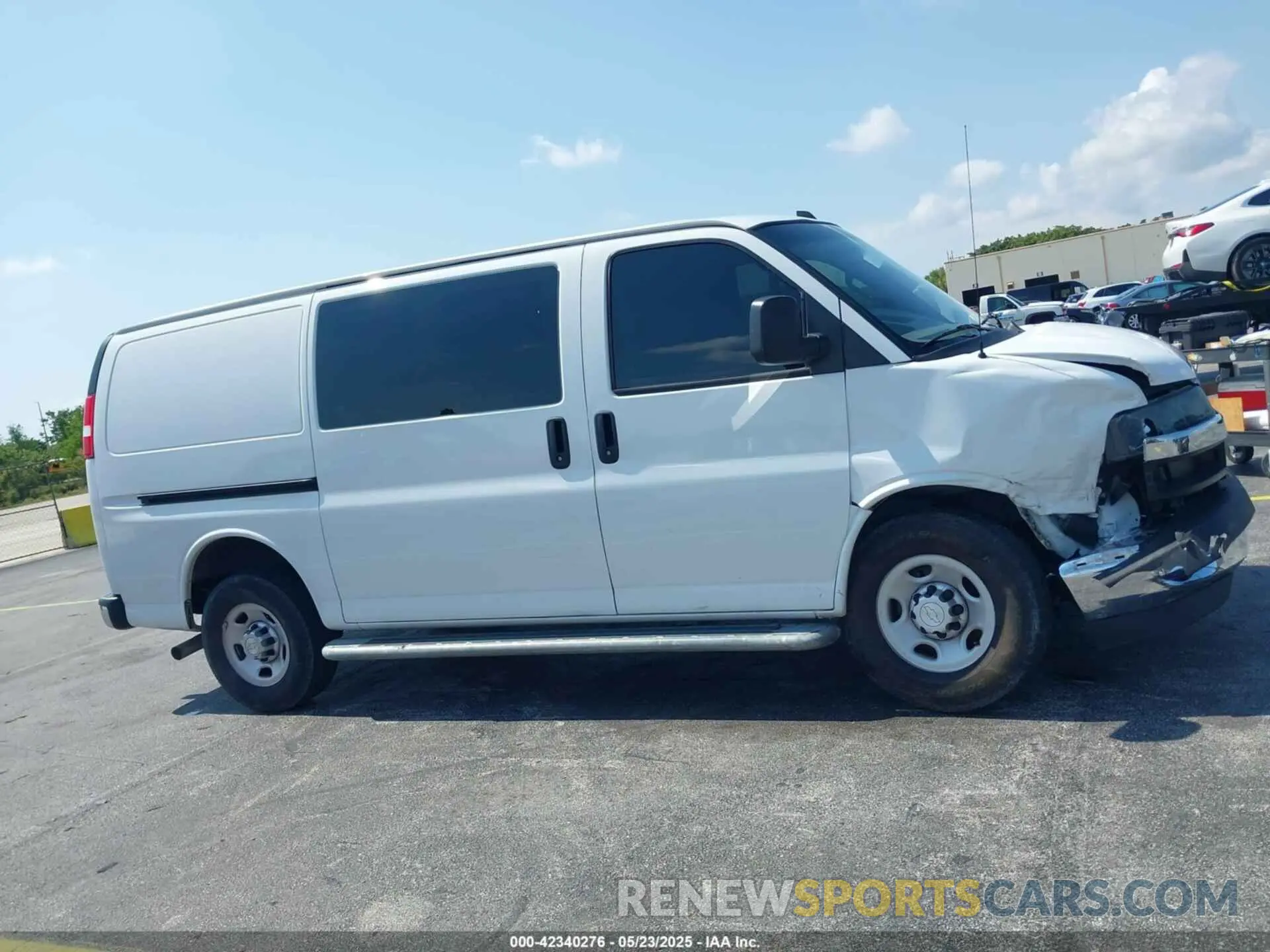 13 Photograph of a damaged car 1GCWGAFP2M1204749 CHEVROLET EXPRESS CARGO 2021