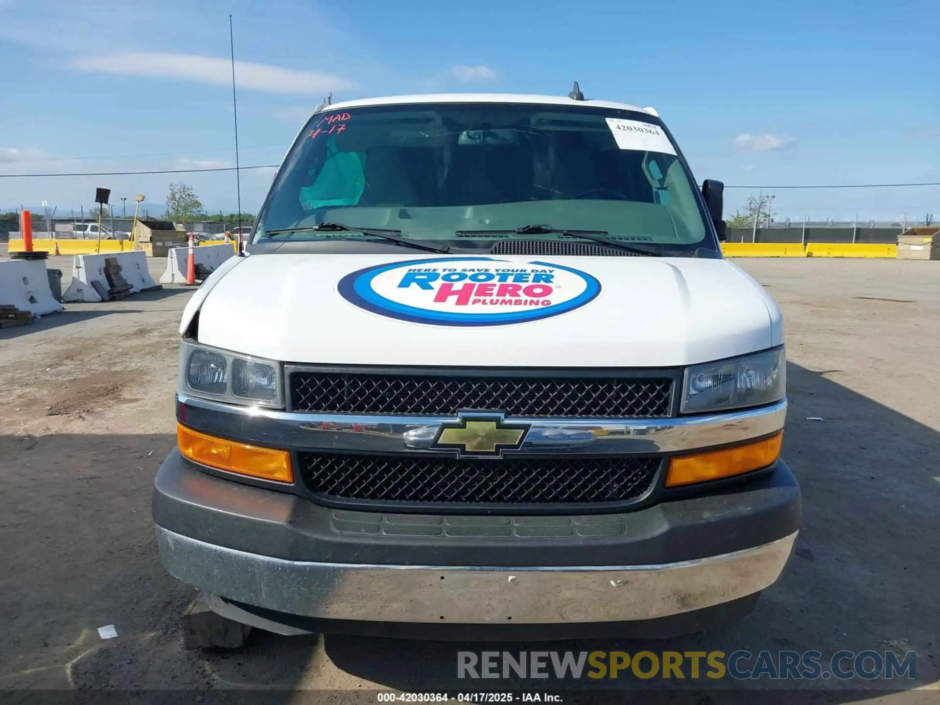 12 Photograph of a damaged car 1GCWGAFP3M1204940 CHEVROLET EXPRESS CARGO 2021