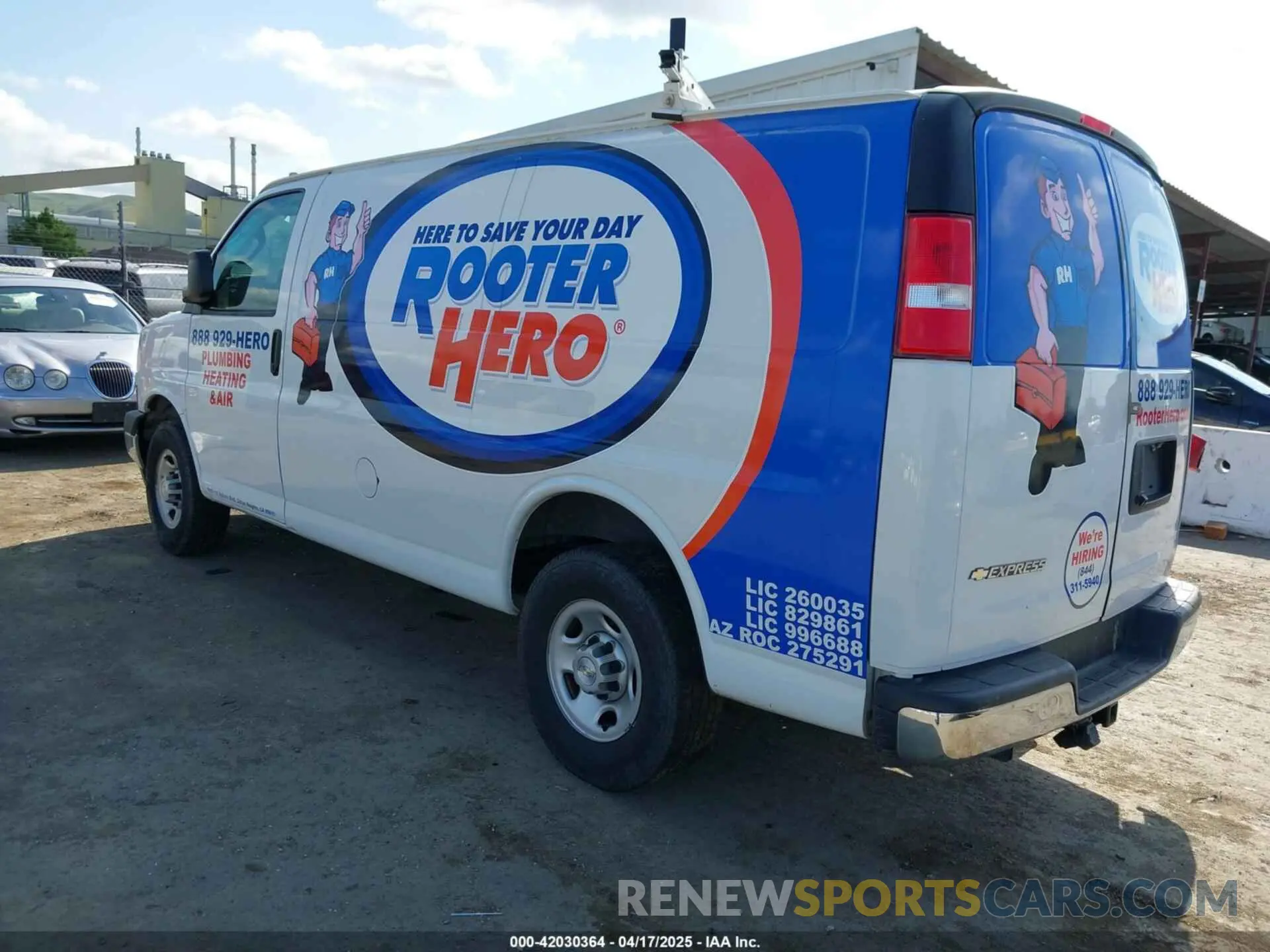 3 Photograph of a damaged car 1GCWGAFP3M1204940 CHEVROLET EXPRESS CARGO 2021