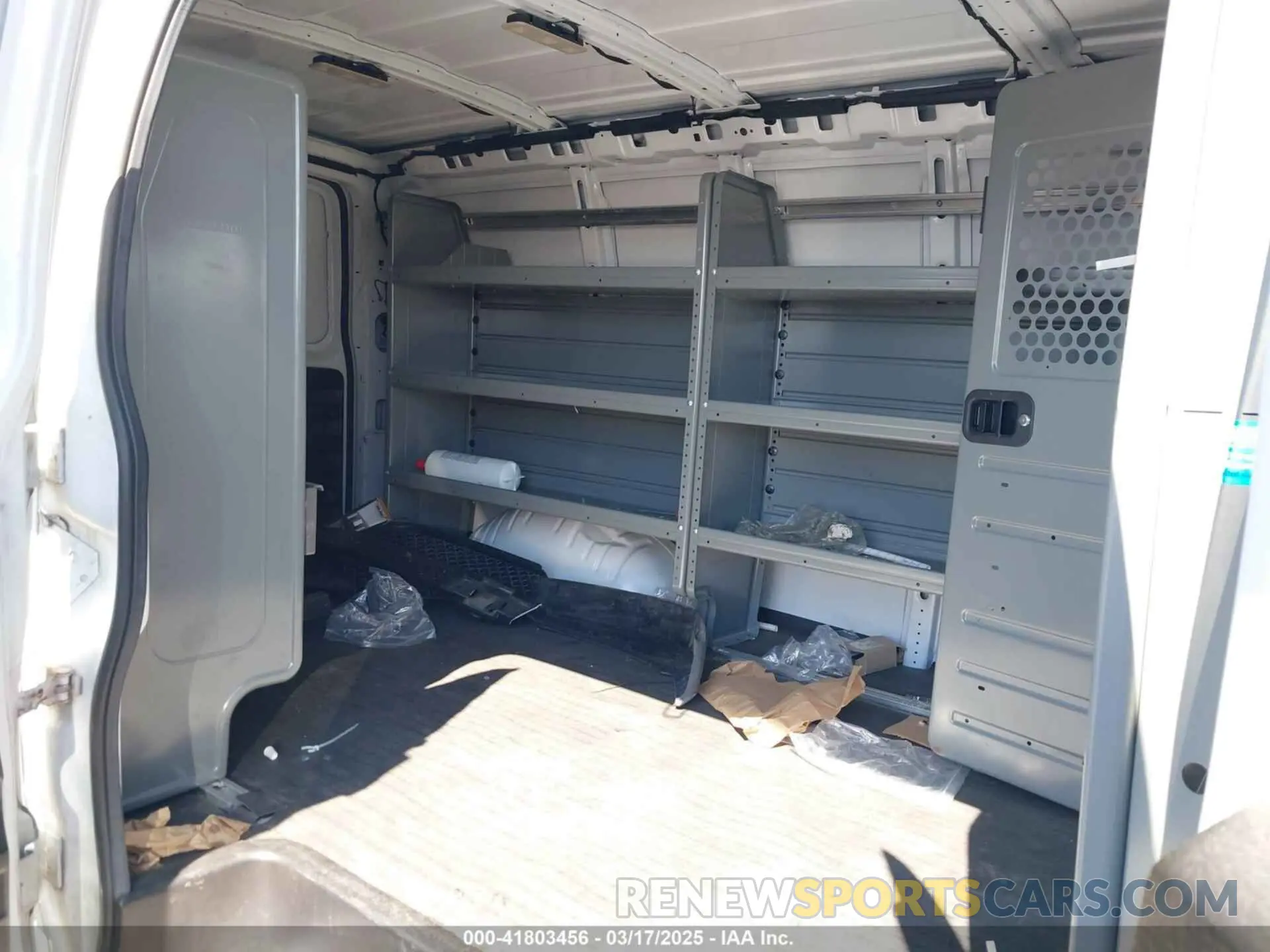 8 Photograph of a damaged car 1GCWGAFPXM1288514 CHEVROLET EXPRESS CARGO 2021