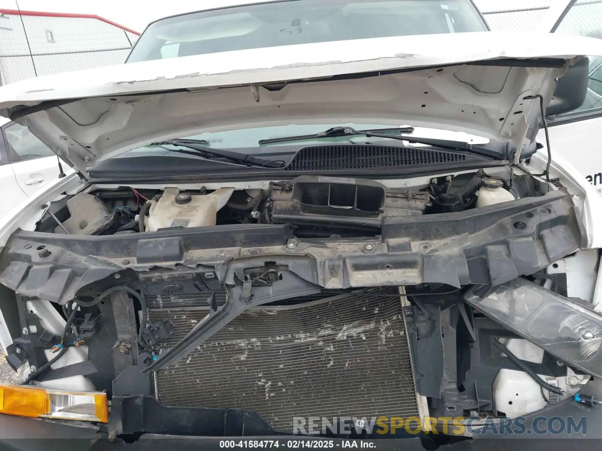 10 Photograph of a damaged car 1GCWGBFP1M1240017 CHEVROLET EXPRESS CARGO 2021