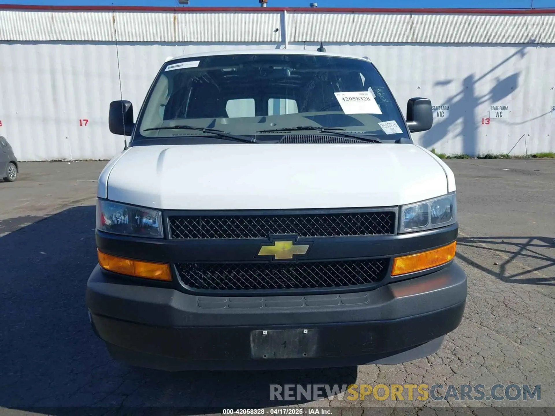 12 Photograph of a damaged car 1GCWGBFP2M1258770 CHEVROLET EXPRESS CARGO 2021