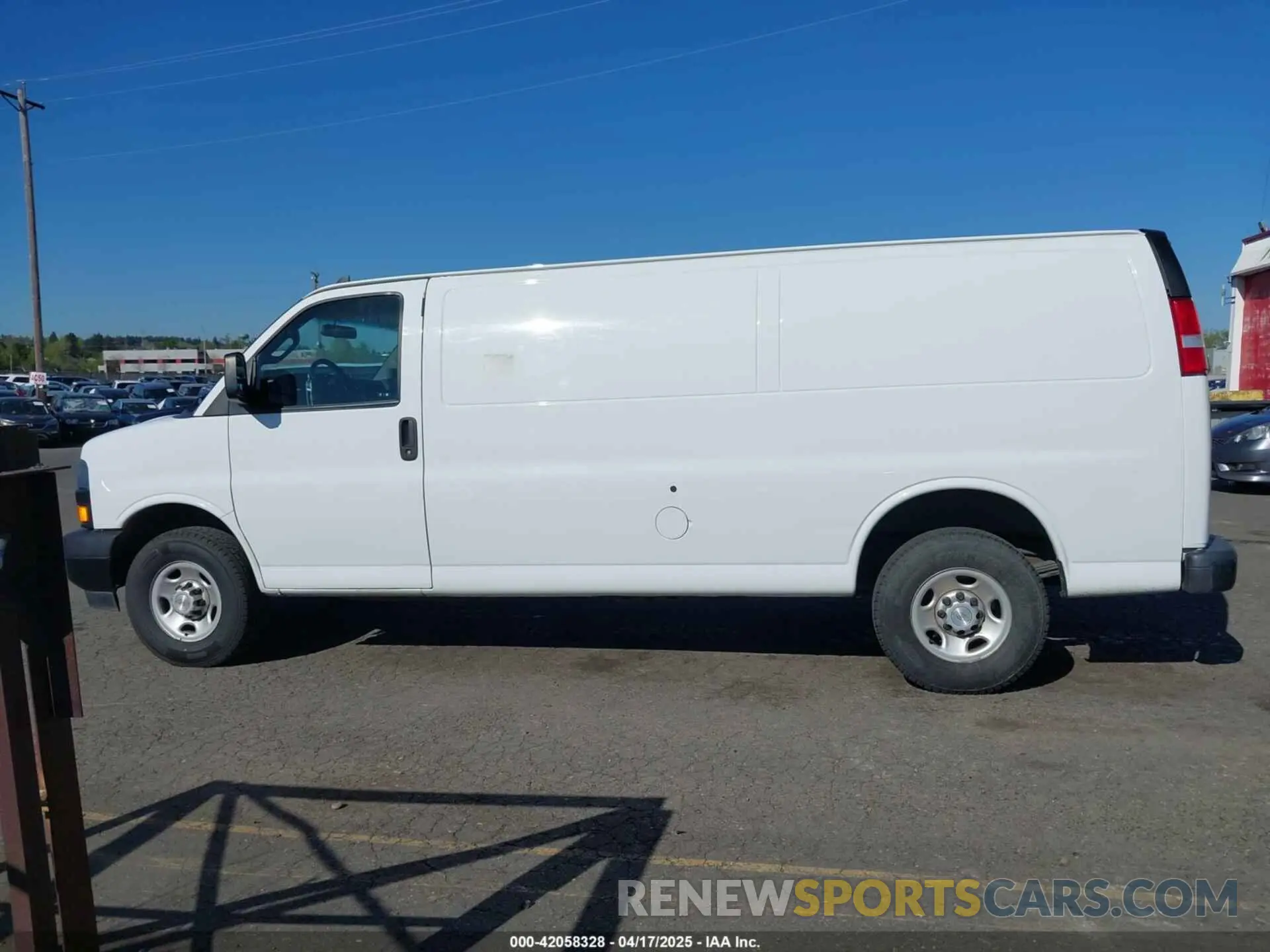 14 Photograph of a damaged car 1GCWGBFP2M1258770 CHEVROLET EXPRESS CARGO 2021