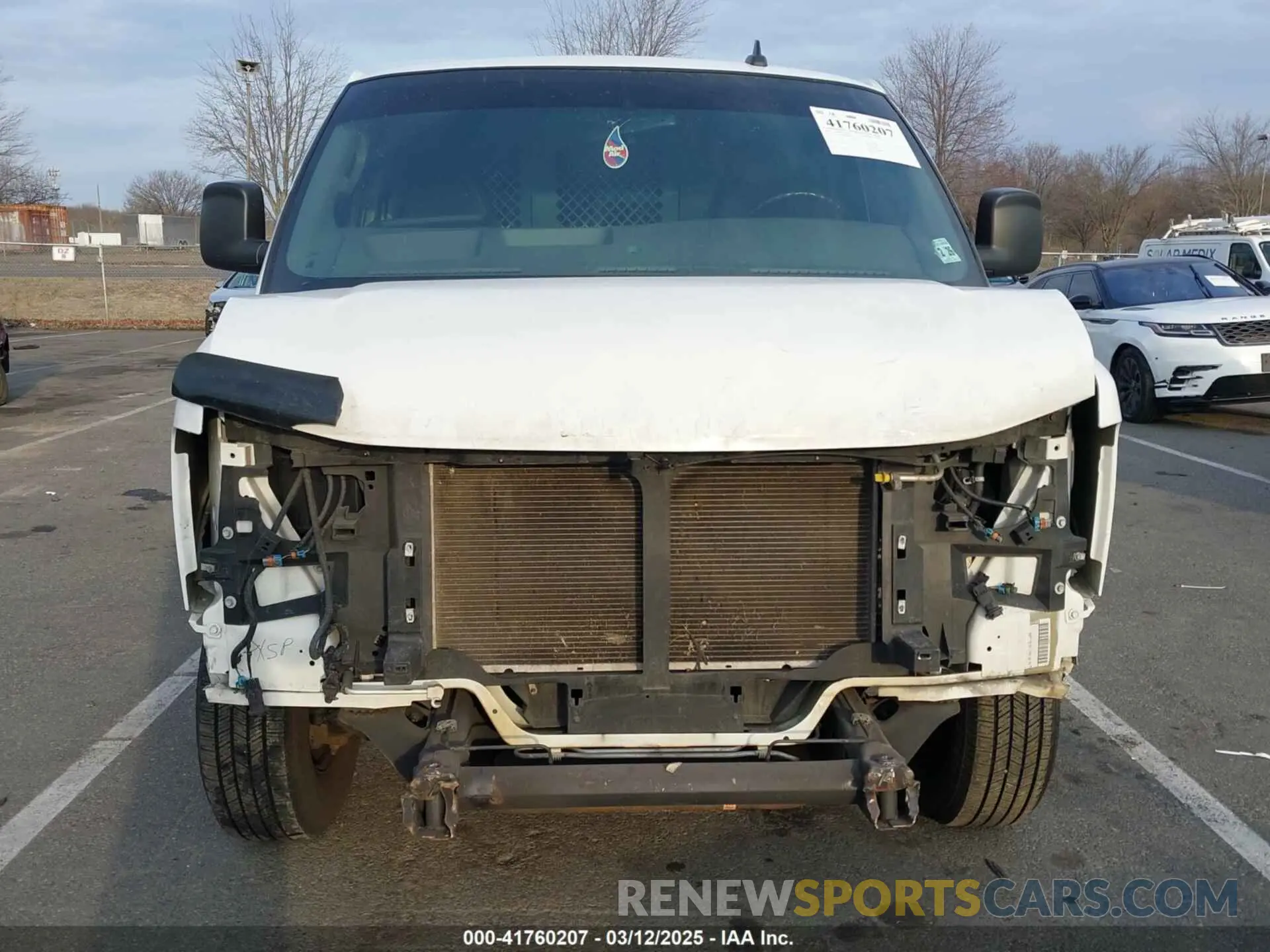 12 Photograph of a damaged car 1GCWGBFP4M1208968 CHEVROLET EXPRESS CARGO 2021