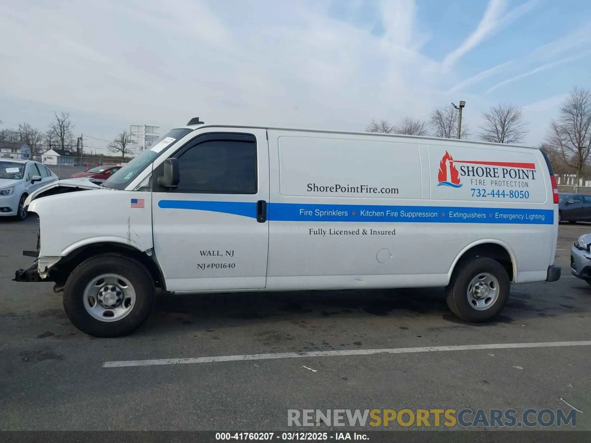 14 Photograph of a damaged car 1GCWGBFP4M1208968 CHEVROLET EXPRESS CARGO 2021