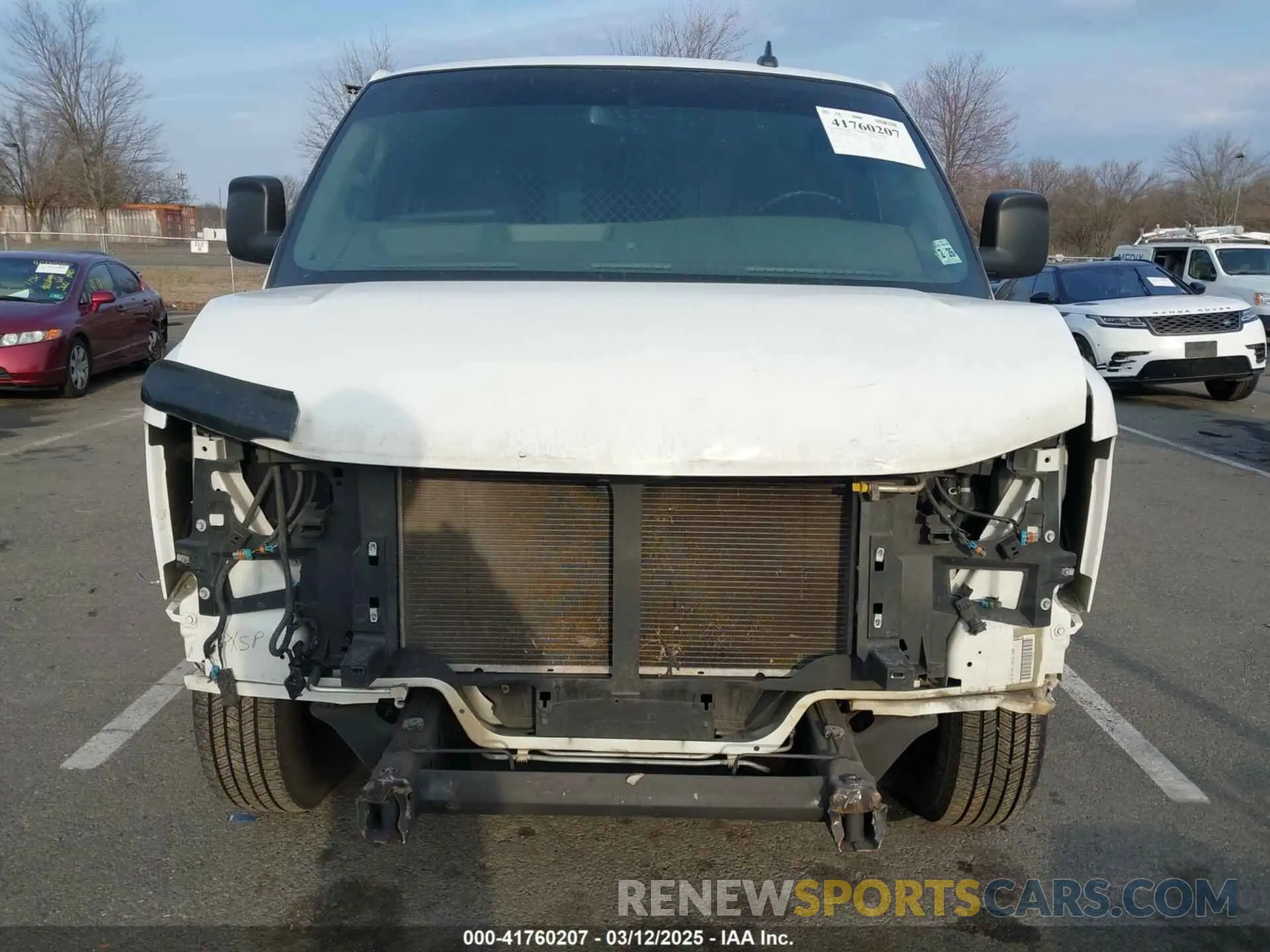 6 Photograph of a damaged car 1GCWGBFP4M1208968 CHEVROLET EXPRESS CARGO 2021