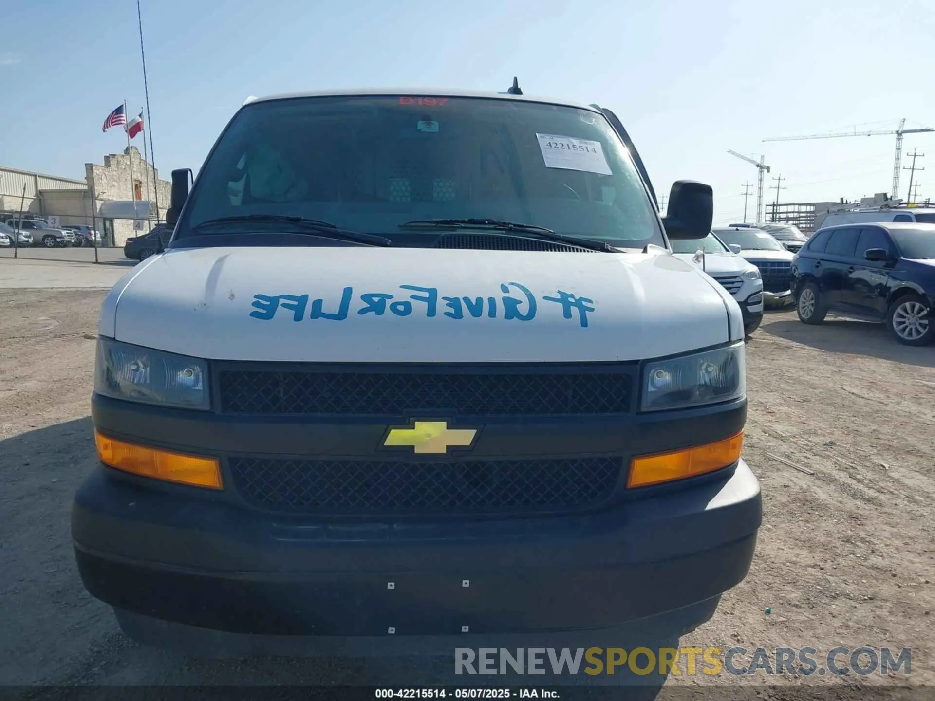 12 Photograph of a damaged car 1GCWGBFP4M1286795 CHEVROLET EXPRESS CARGO 2021