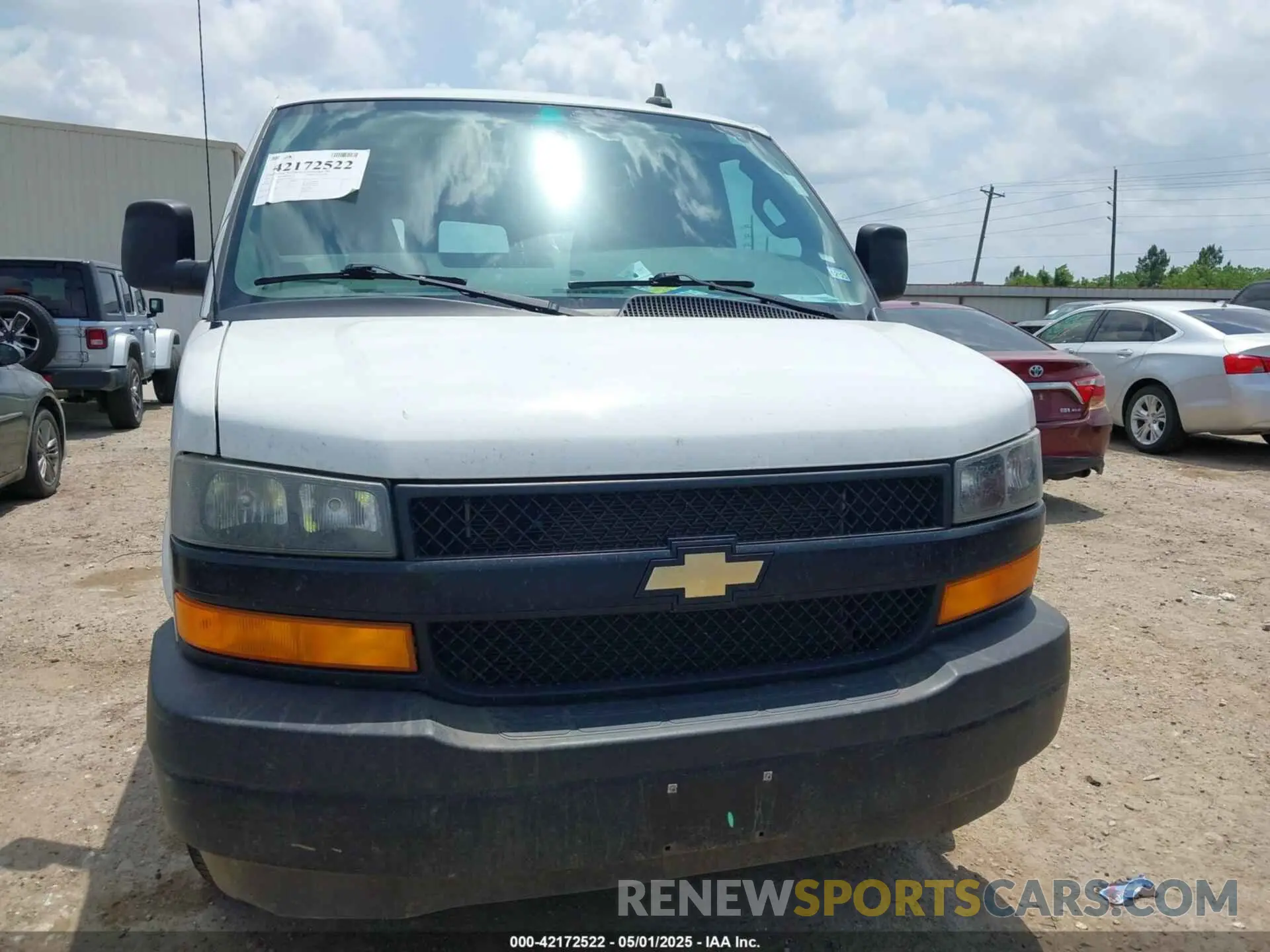 12 Photograph of a damaged car 1GCWGBFP6M1222452 CHEVROLET EXPRESS CARGO 2021