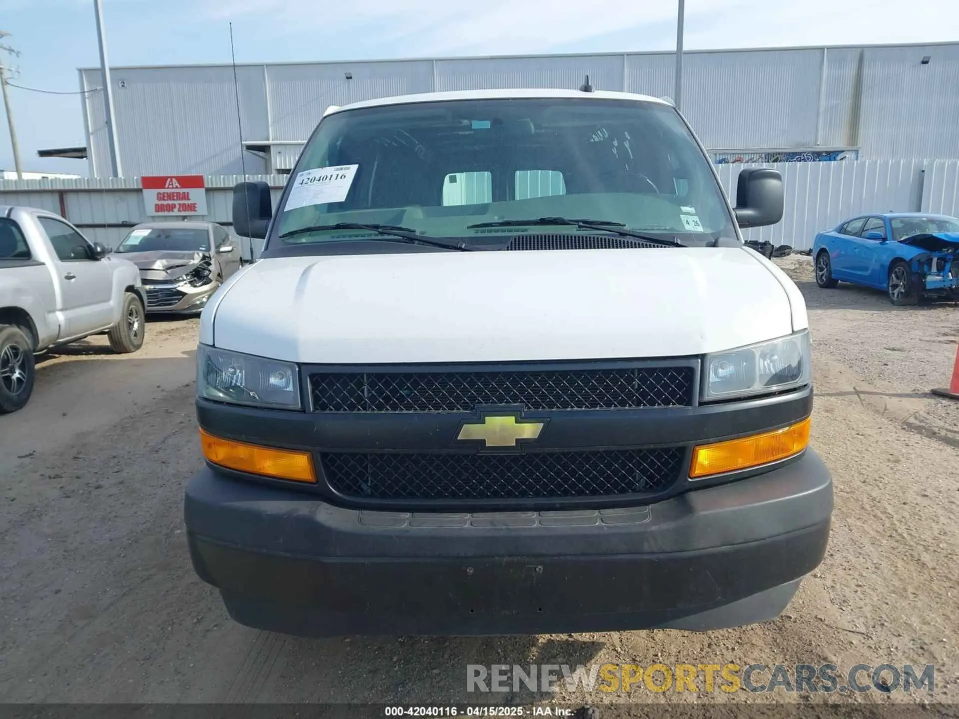 12 Photograph of a damaged car 1GCWGBFP6M1241762 CHEVROLET EXPRESS CARGO 2021