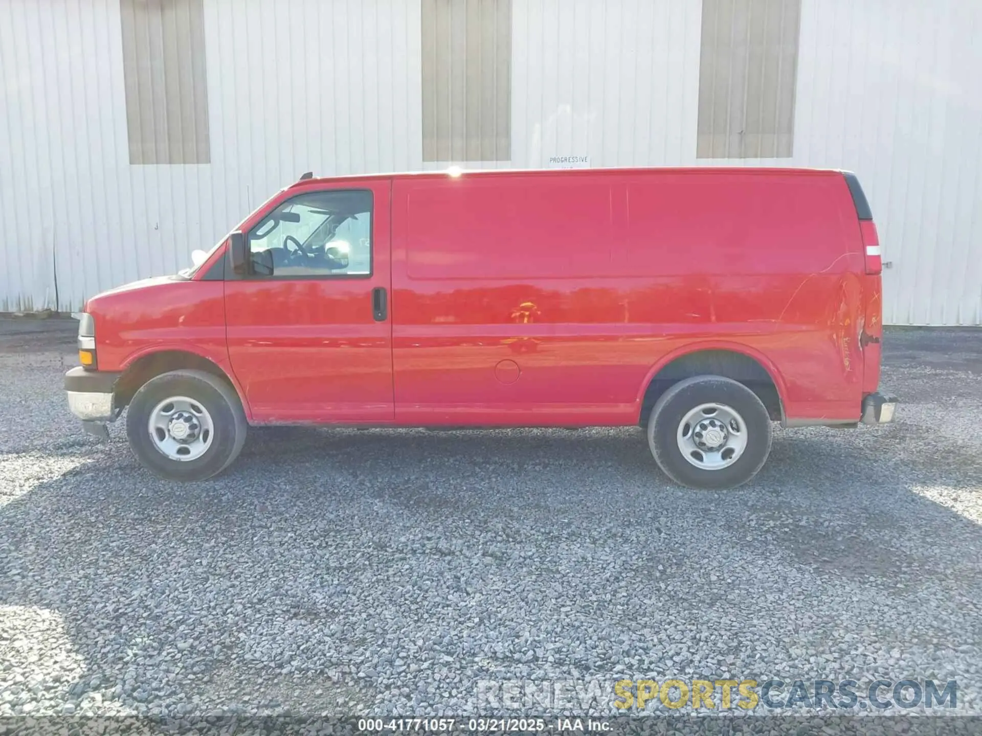 14 Photograph of a damaged car 1GCZGGF72M1178105 CHEVROLET EXPRESS CARGO 2021