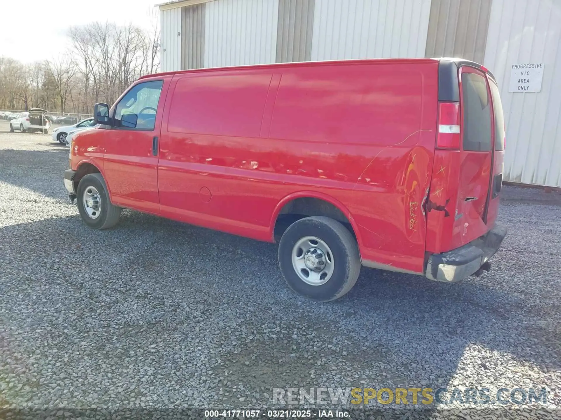 3 Photograph of a damaged car 1GCZGGF72M1178105 CHEVROLET EXPRESS CARGO 2021