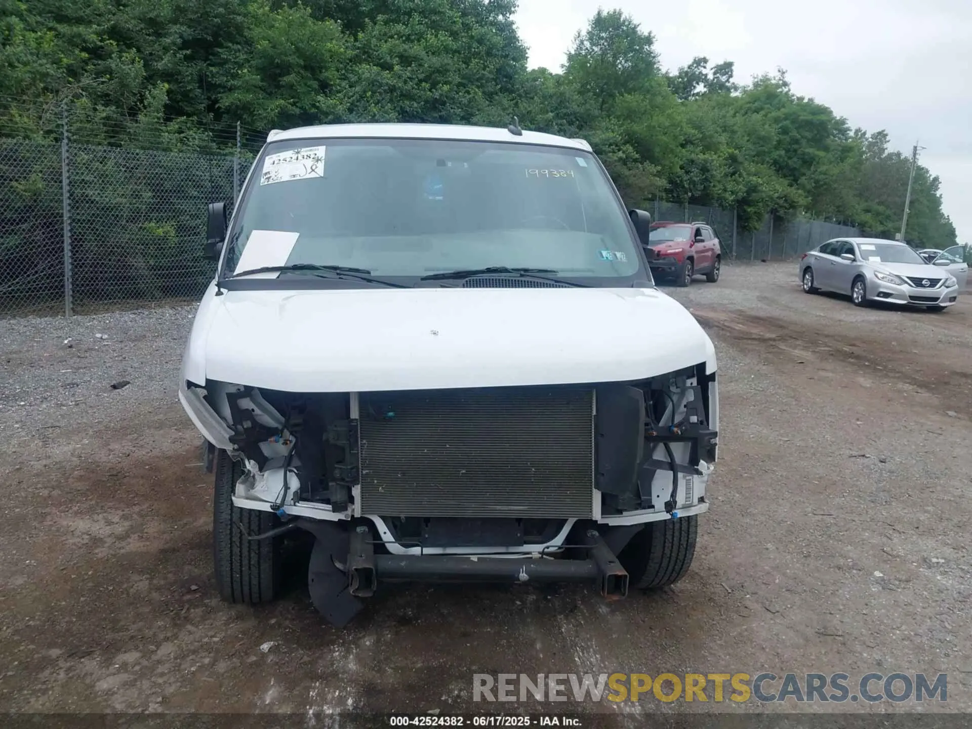 12 Photograph of a damaged car 1GCWGAFP3N1199384 CHEVROLET EXPRESS CARGO 2022