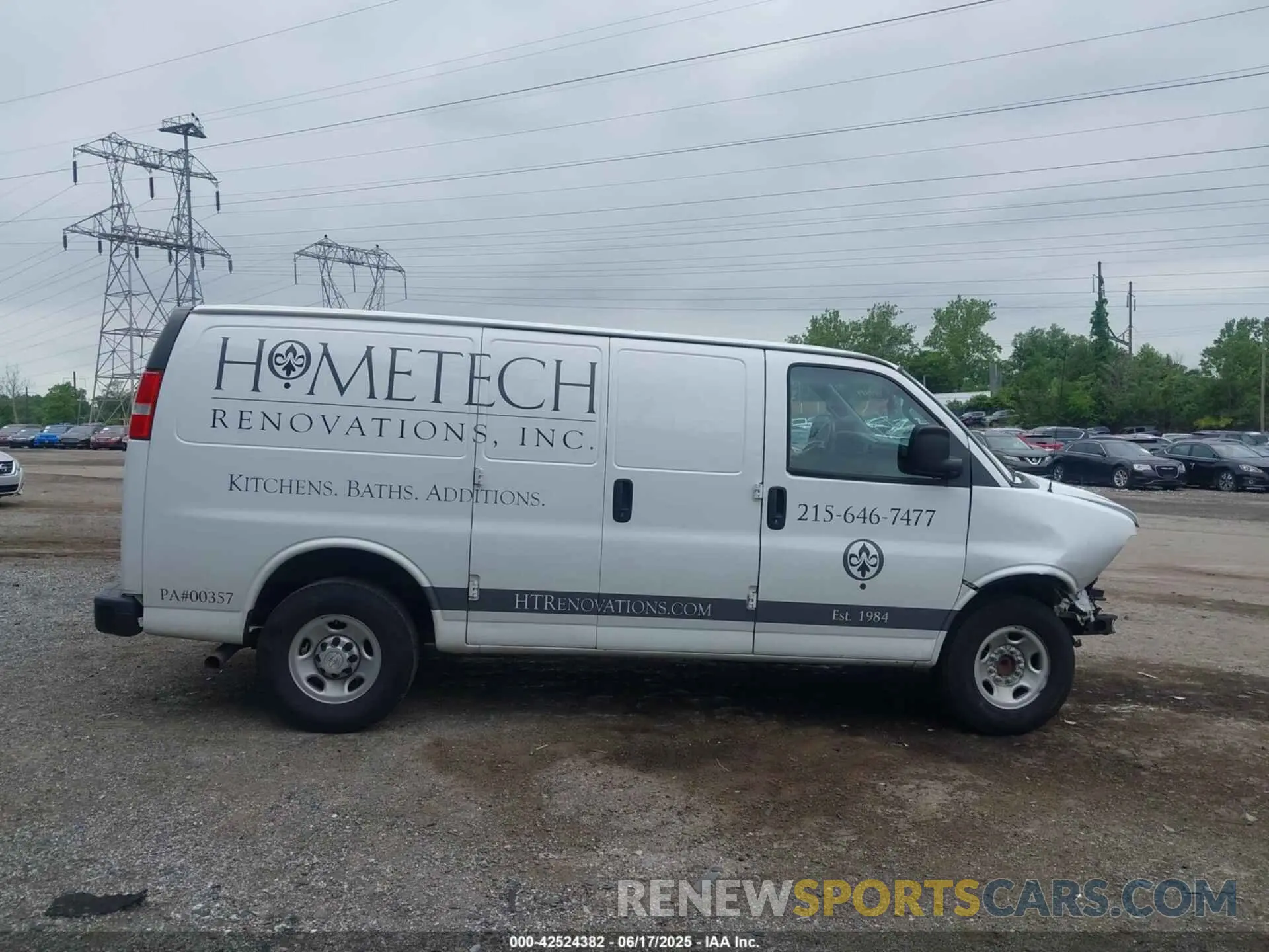 13 Photograph of a damaged car 1GCWGAFP3N1199384 CHEVROLET EXPRESS CARGO 2022