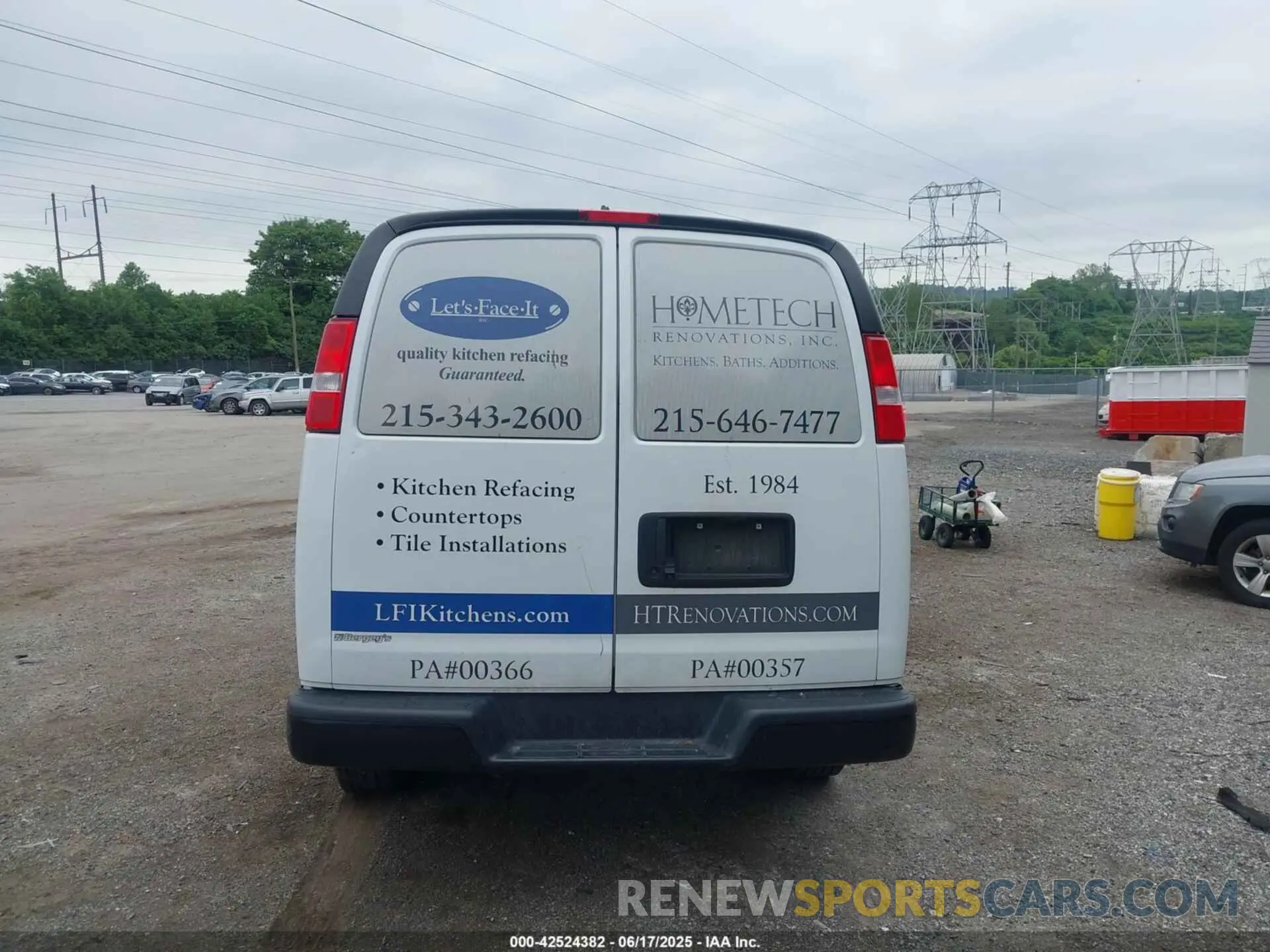 16 Photograph of a damaged car 1GCWGAFP3N1199384 CHEVROLET EXPRESS CARGO 2022