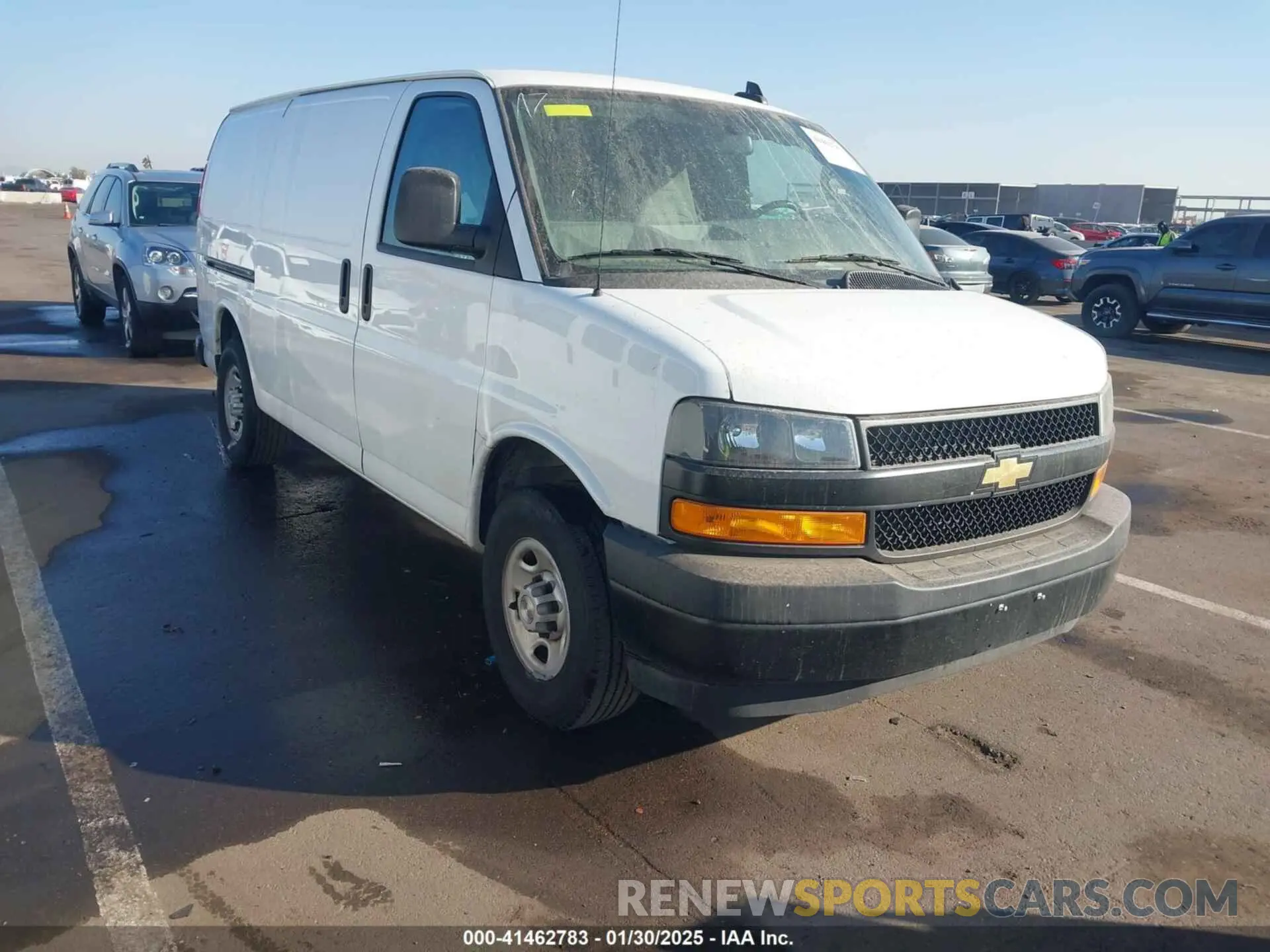 1 Photograph of a damaged car 1GCWGAFP9N1261774 CHEVROLET EXPRESS CARGO 2022