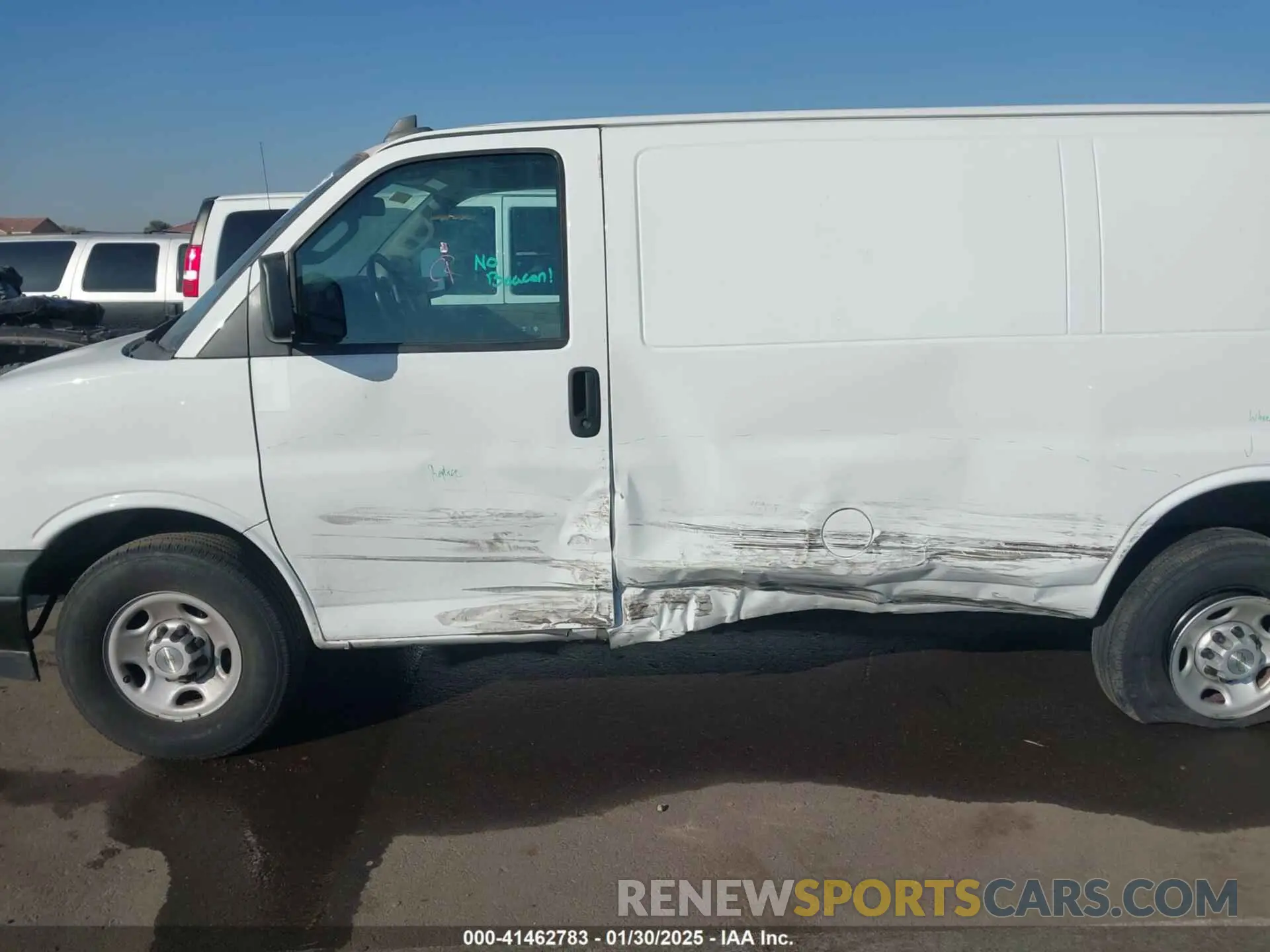 14 Photograph of a damaged car 1GCWGAFP9N1261774 CHEVROLET EXPRESS CARGO 2022