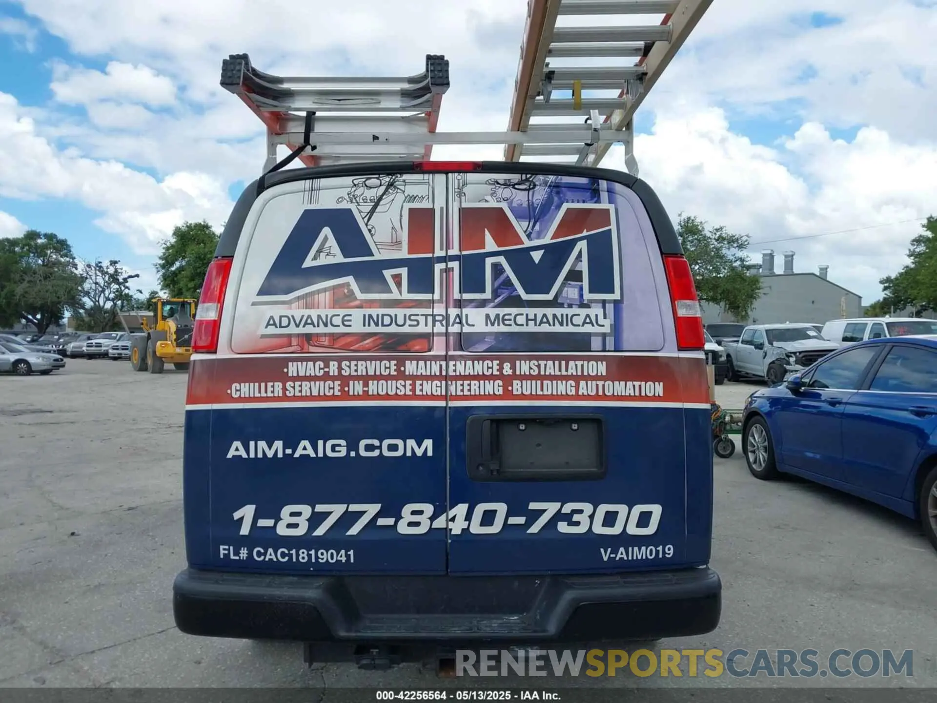 16 Photograph of a damaged car 1GCWGAFPXN1281984 CHEVROLET EXPRESS CARGO 2022