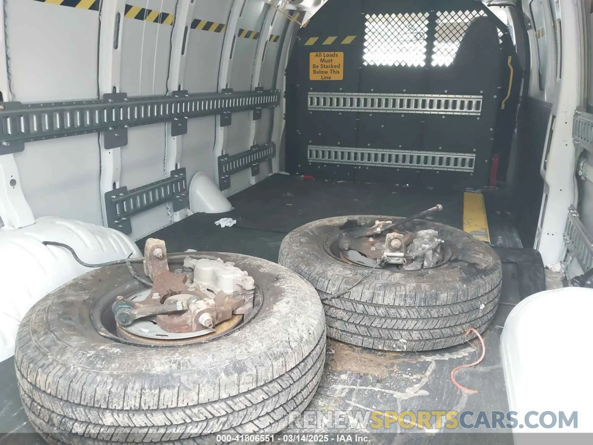 8 Photograph of a damaged car 1GCWGBFP5N1217177 CHEVROLET EXPRESS CARGO 2022